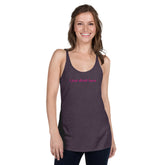 Thirsty, Indeed "I just drink here" Women's Racerback Tank