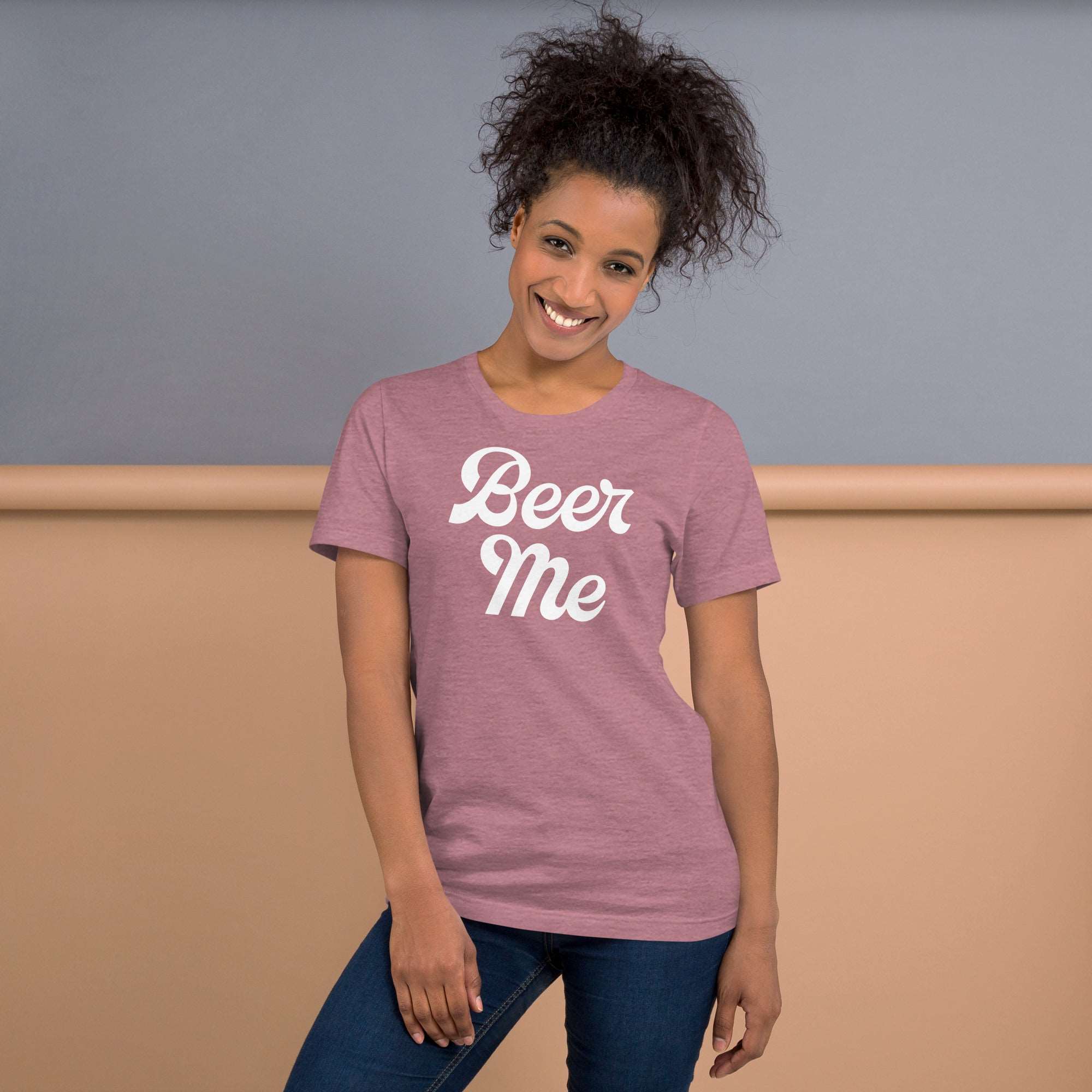 PourMeABeer “Beer Me” Flat Women’s Staple T-Shirt