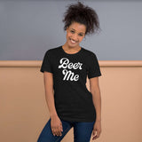 PourMeABeer “Beer Me” Flat Women’s Staple T-Shirt