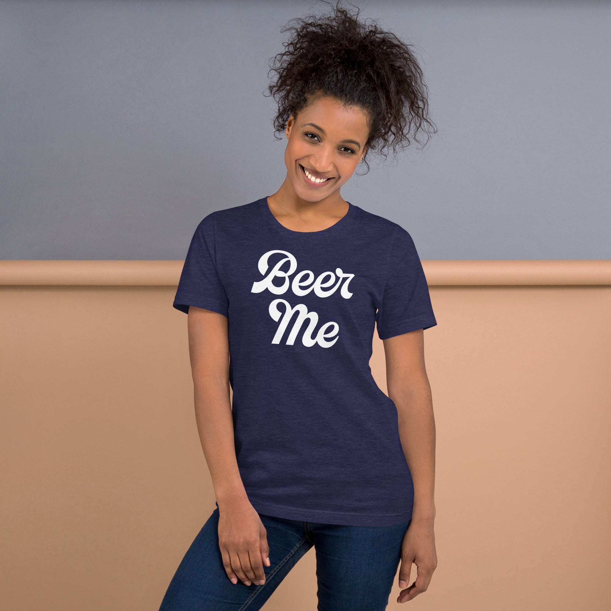 PourMeABeer “Beer Me” Flat Women’s Staple T-Shirt