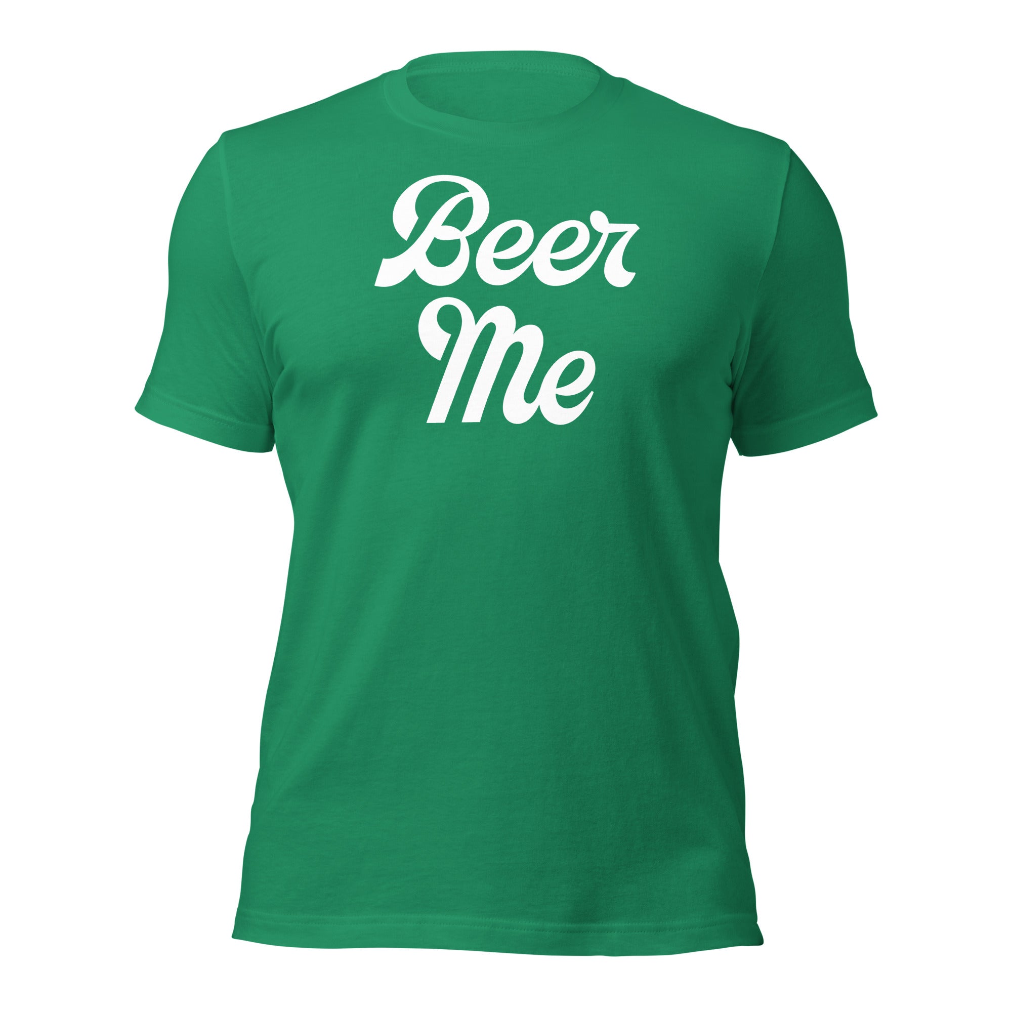 PourMeABeer Men’s “Beer Me” Flat Staple T-Shirt