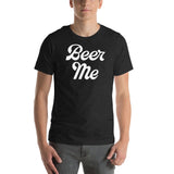 PourMeABeer Men’s “Beer Me” Flat Staple T-Shirt