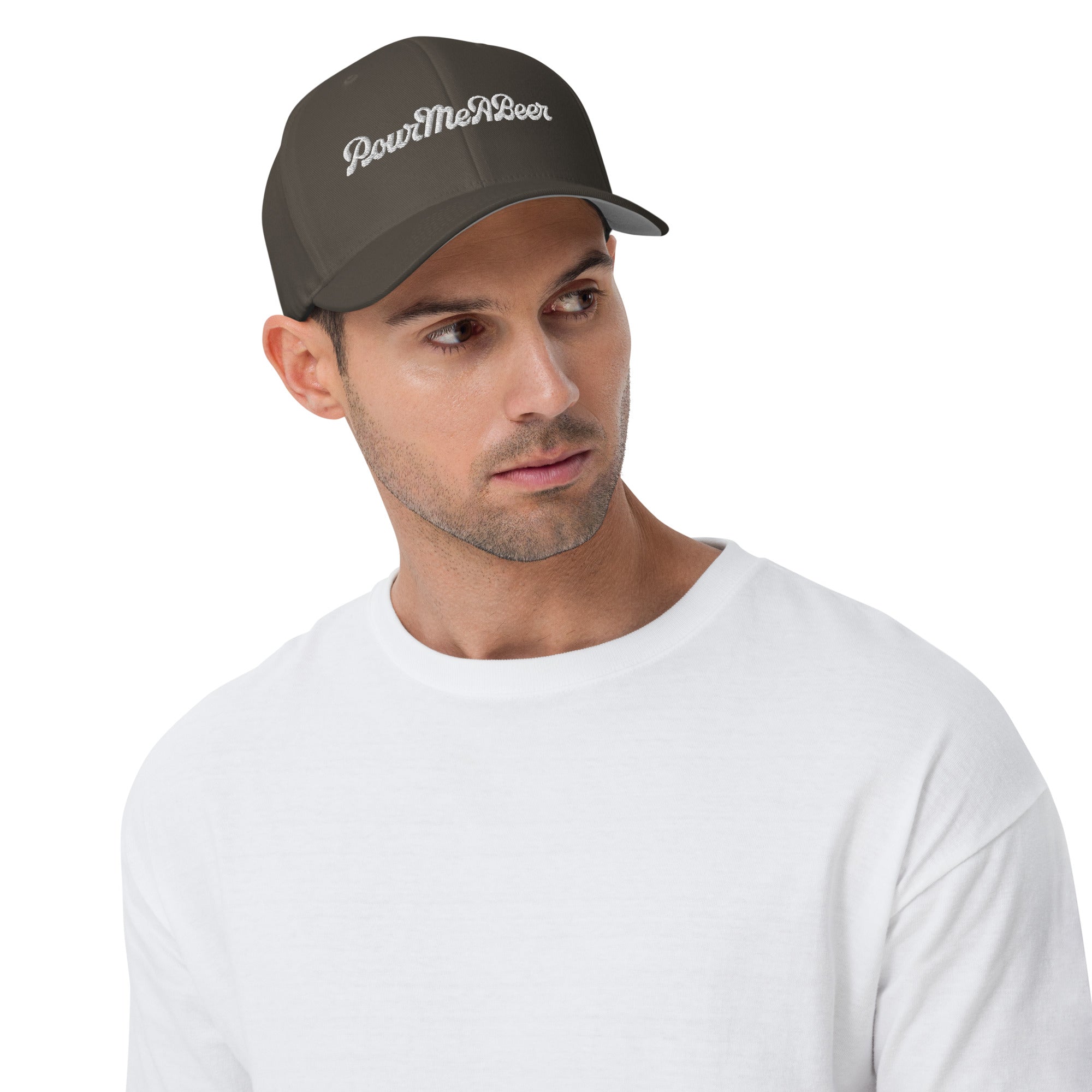 PourMeABeer Men's Branded FlexFit Hat