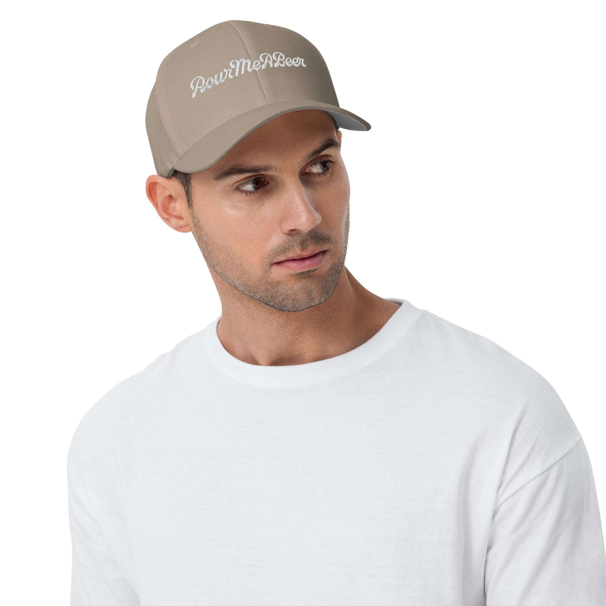 PourMeABeer Men's Branded FlexFit Hat