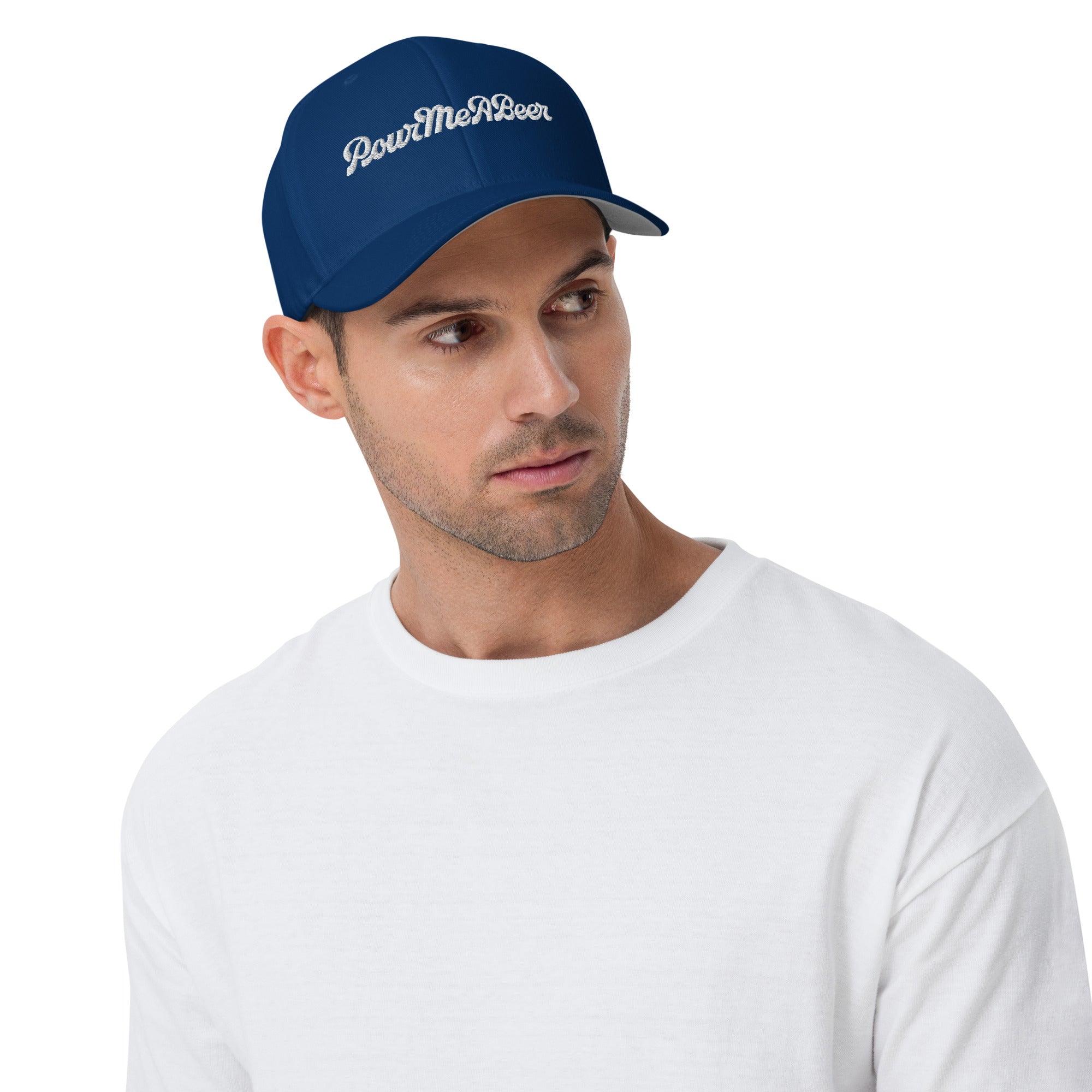 PourMeABeer Men's Branded FlexFit Hat