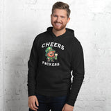 PourMeABeer Men's "Cheers Fckers" Pullover Hoodie