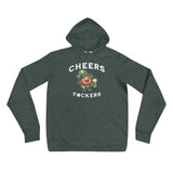 PourMeABeer Women's "Cheers Fckers" Pullover Hoodie