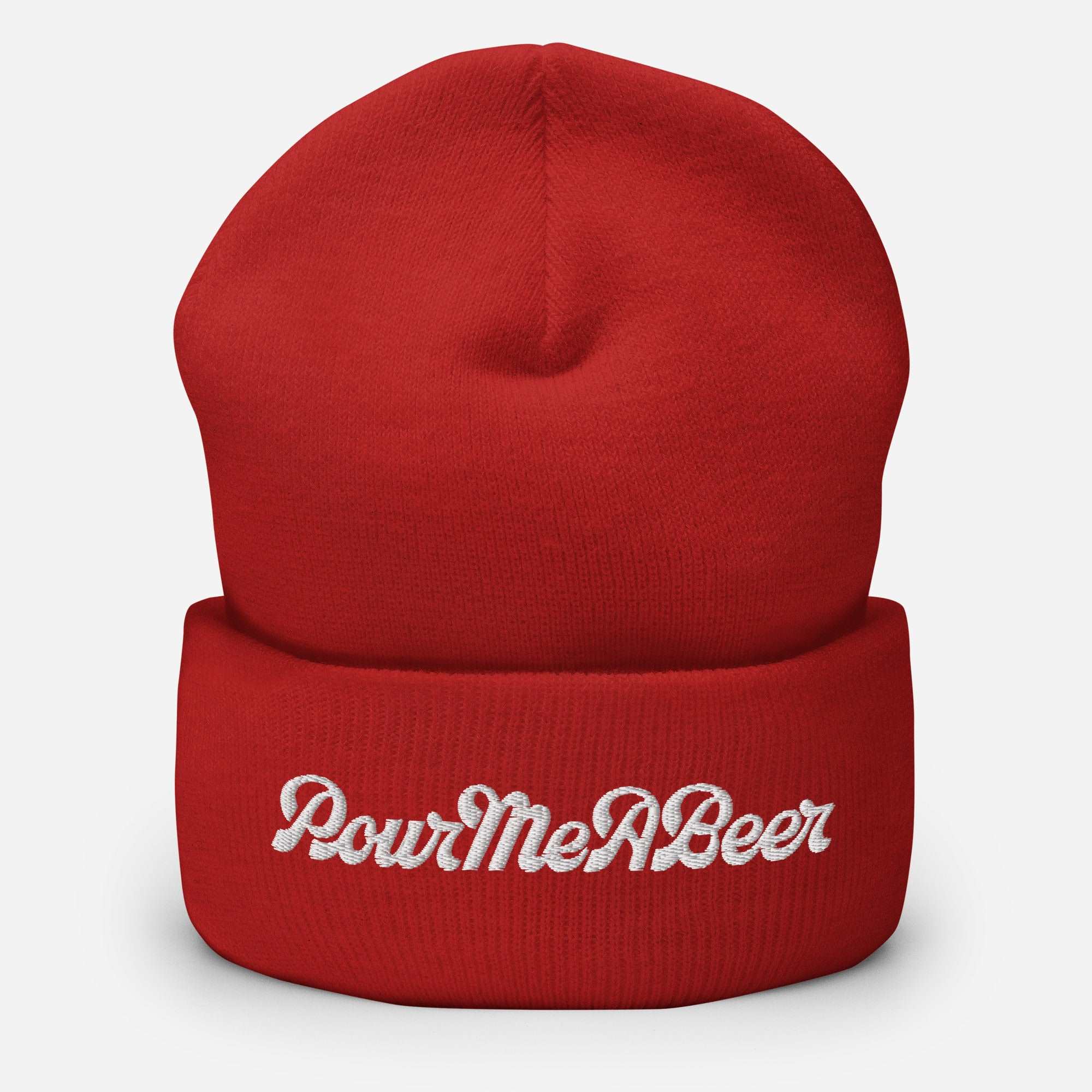 PourMeABeer Women's Logo Cuffed Beanie