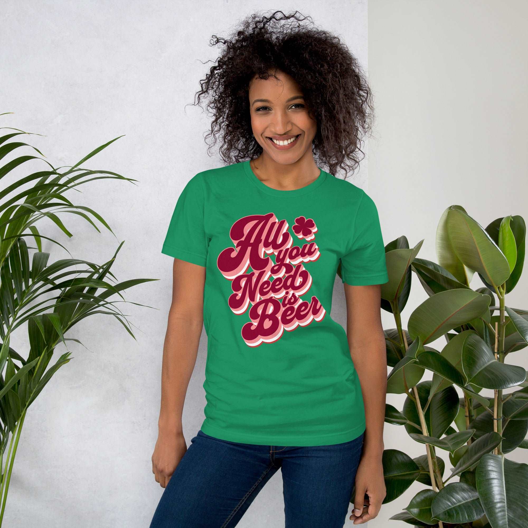 Thirsty, Indeed "All You Need Is Beer" Women's T-Shirt