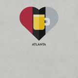 Thirsty, Indeed Atlanta Football: Game Day Love Men's T-Shirt