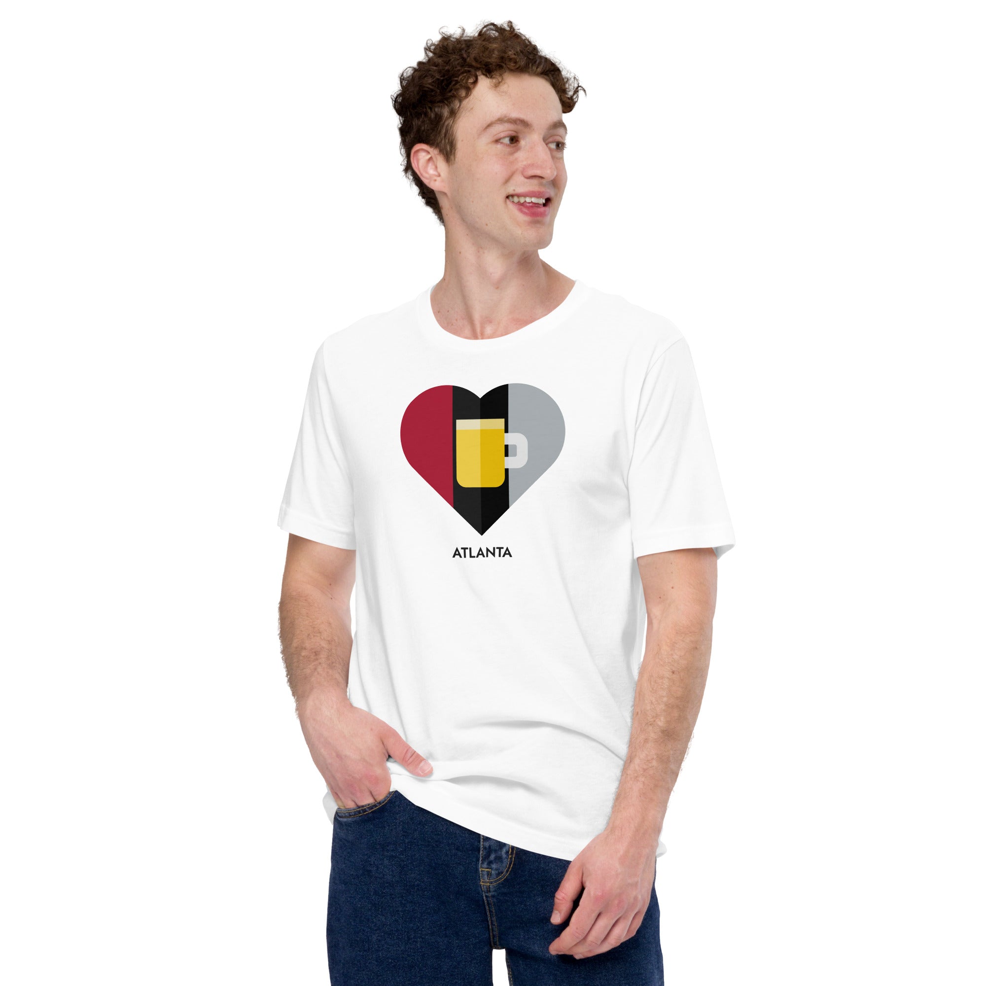 Thirsty, Indeed Atlanta Football: Game Day Love Men's T-Shirt