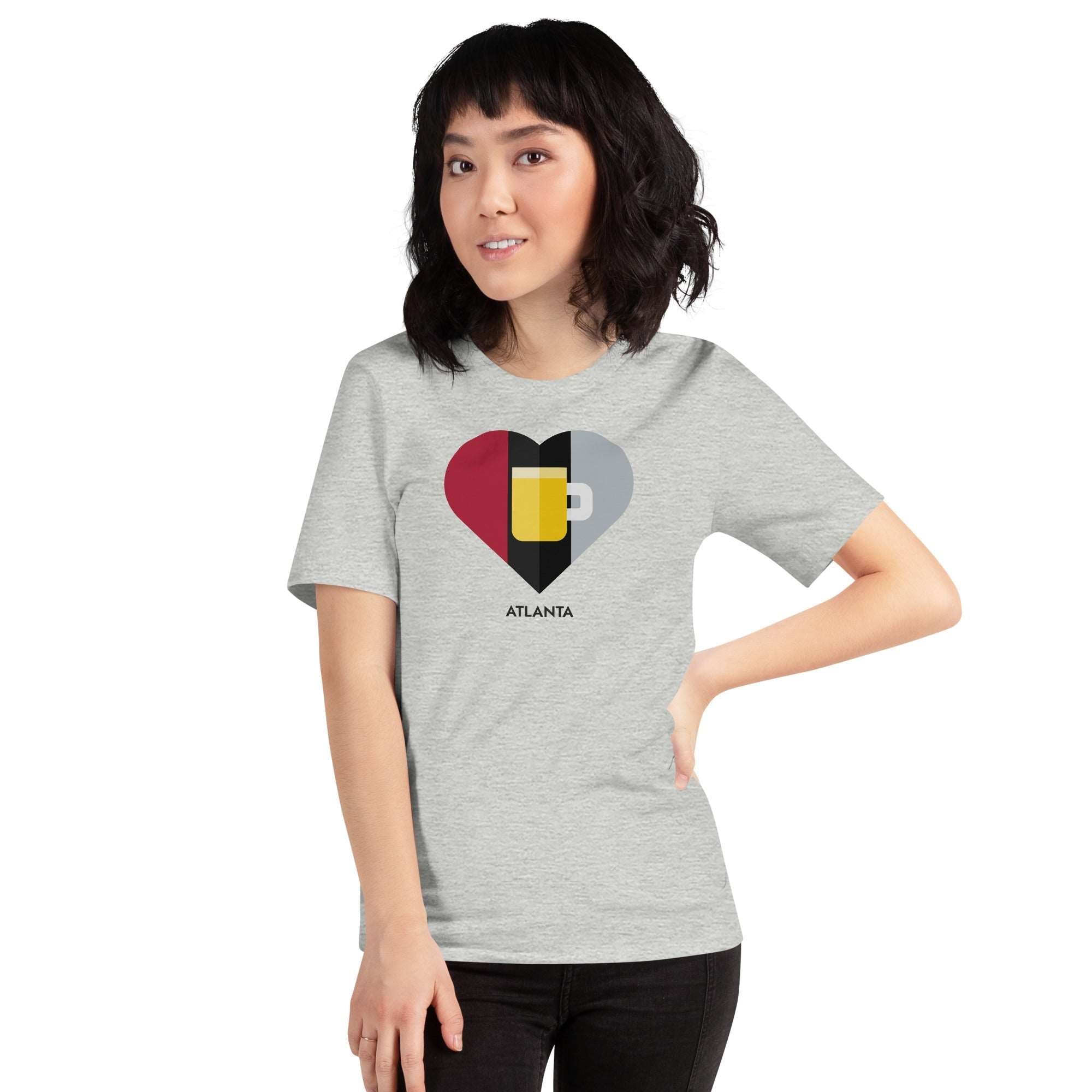 Thirsty, Indeed Atlanta Football: Game Day Love Women's T-Shirt