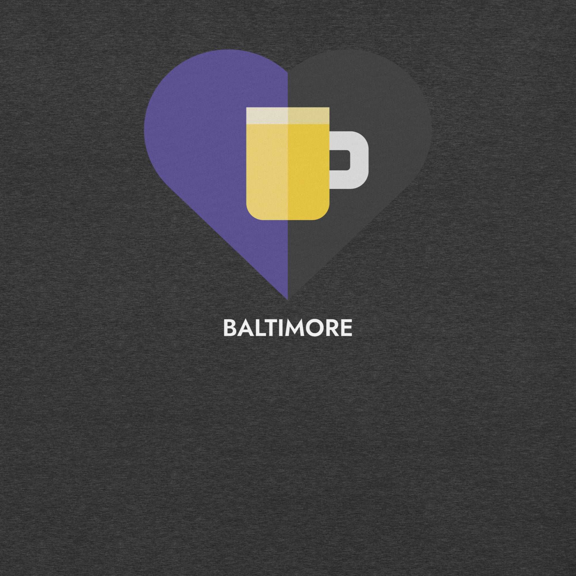 Thirsty, Indeed Baltimore Football: Game Day Love Men's T-Shirt