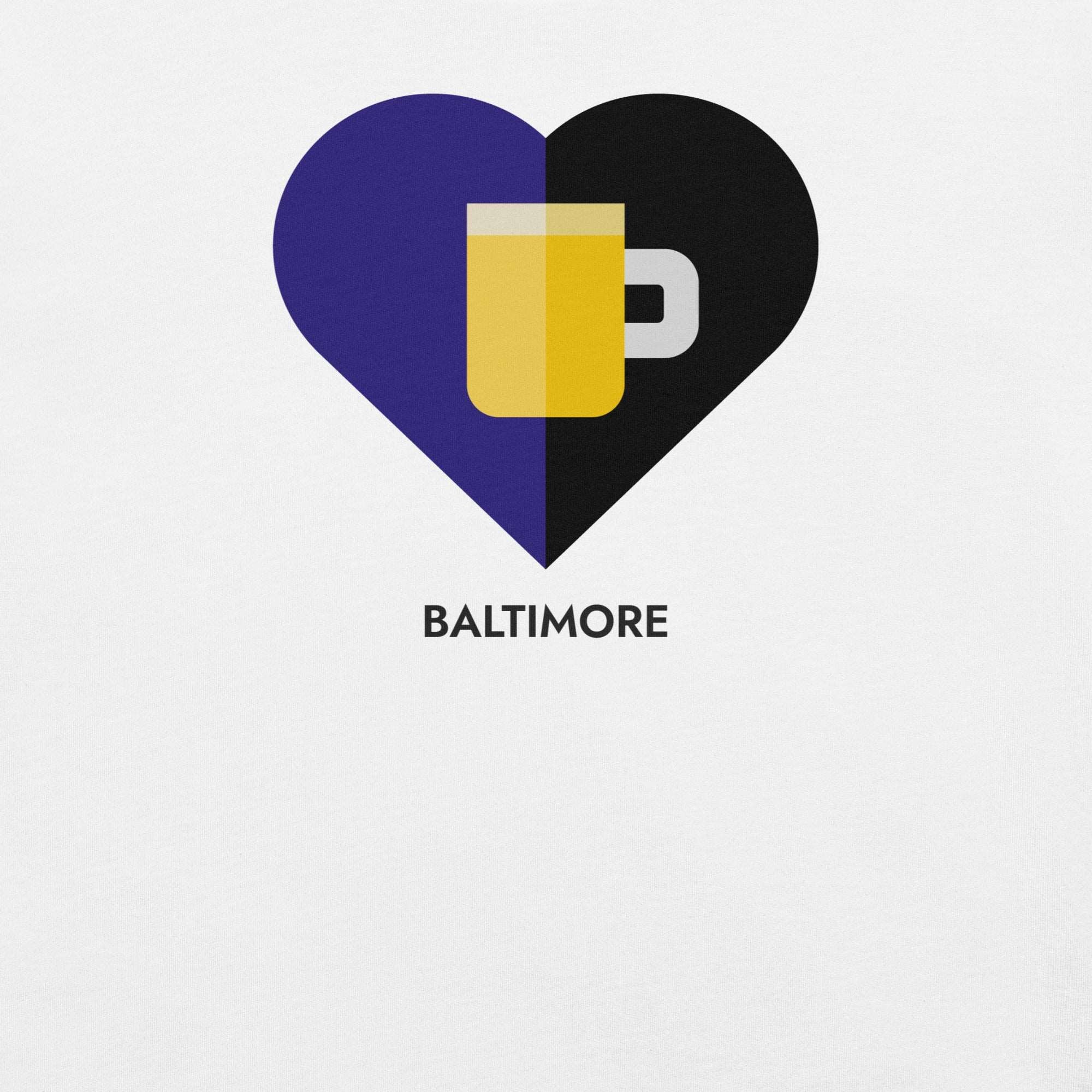 Thirsty, Indeed Baltimore Football: Game Day Love Women's T-Shirt