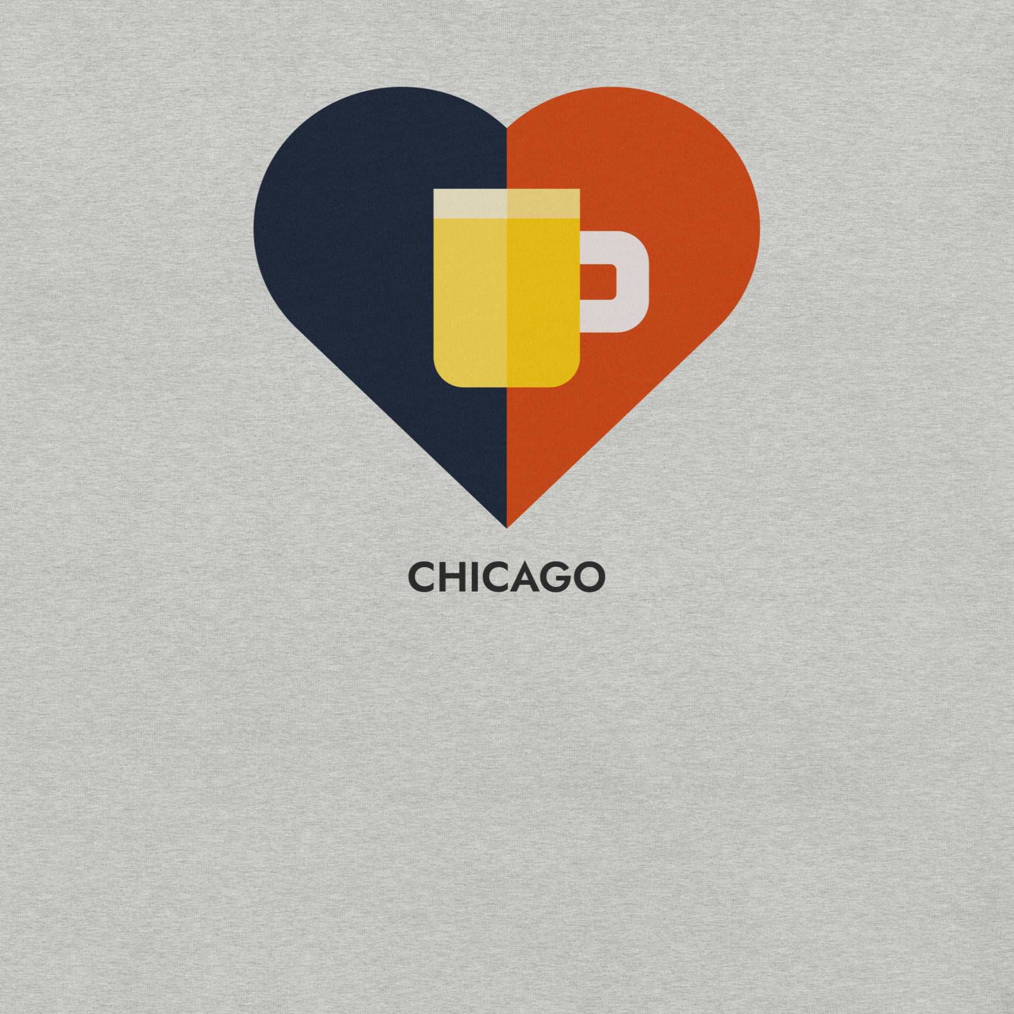 Thirsty, Indeed Chicago Football: Game Day Love Men's T-Shirt