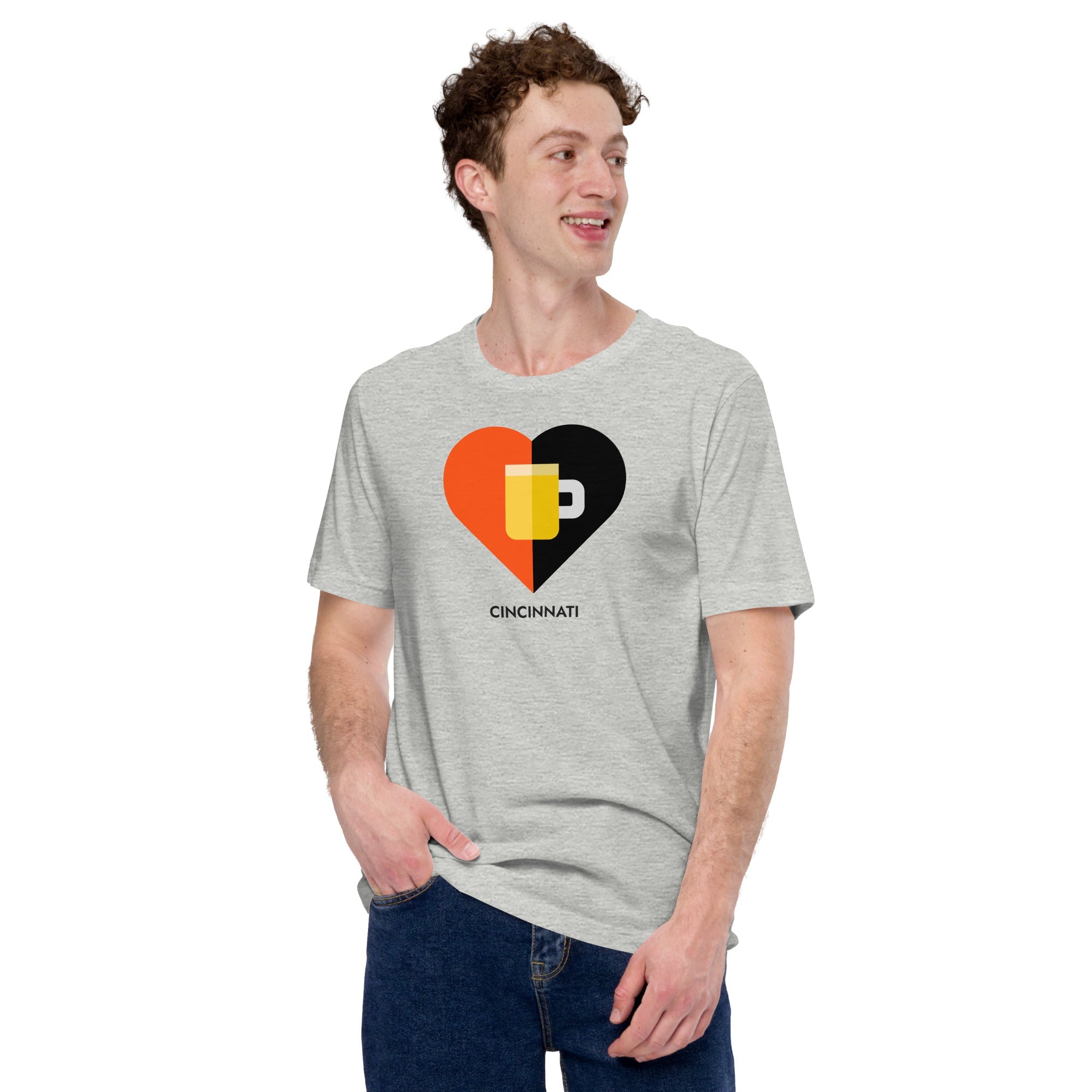 Thirsty, Indeed Cincinnati Football: Game Day Love Men's T-Shirt