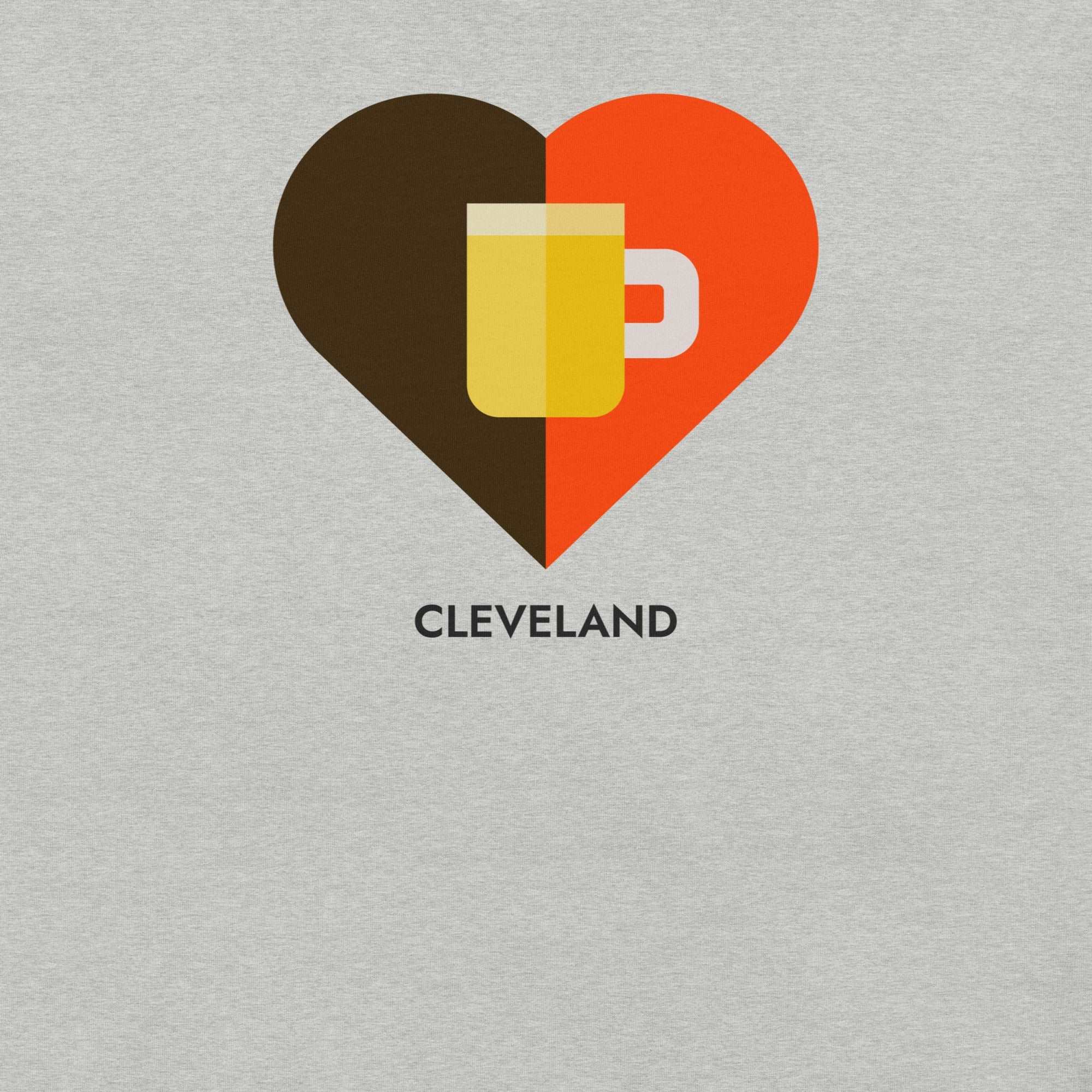 Thirsty, Indeed Cleveland Football: Game Day Love Men's T-Shirt