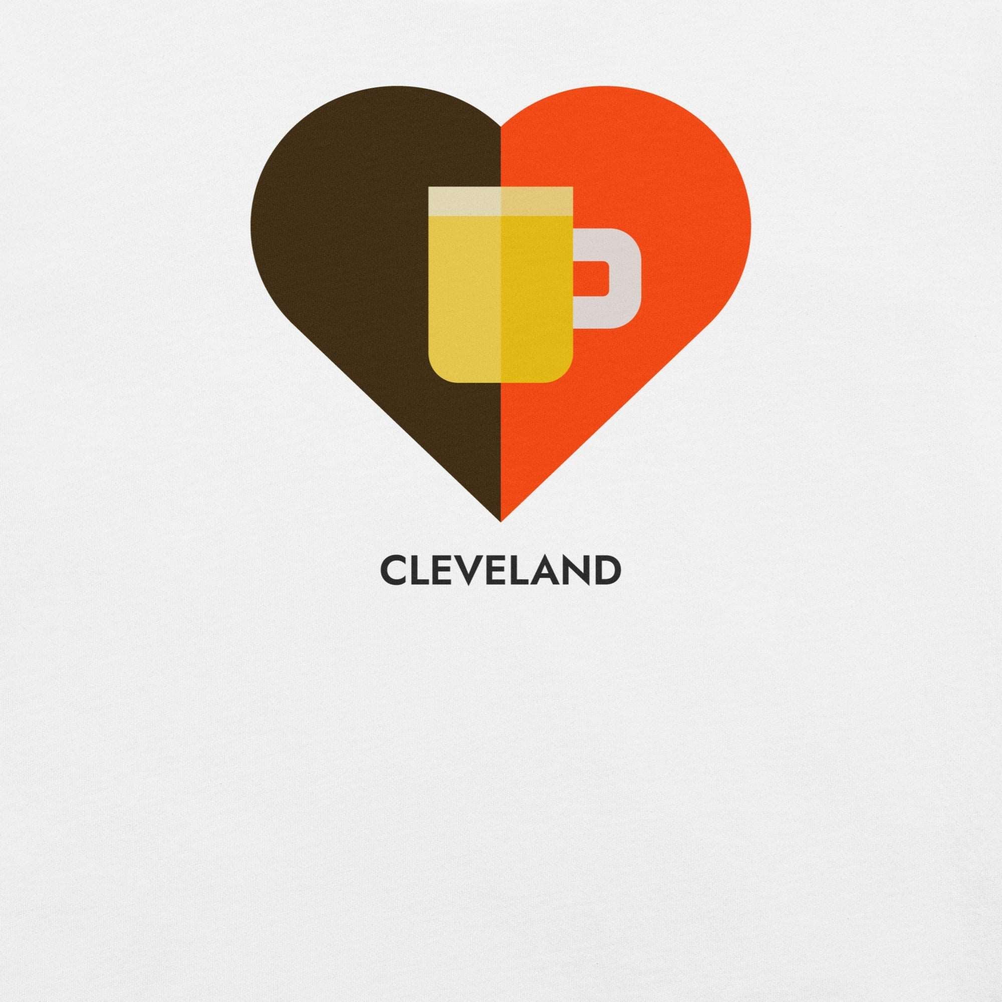 Thirsty, Indeed Cleveland Football: Game Day Love Women's T-Shirt