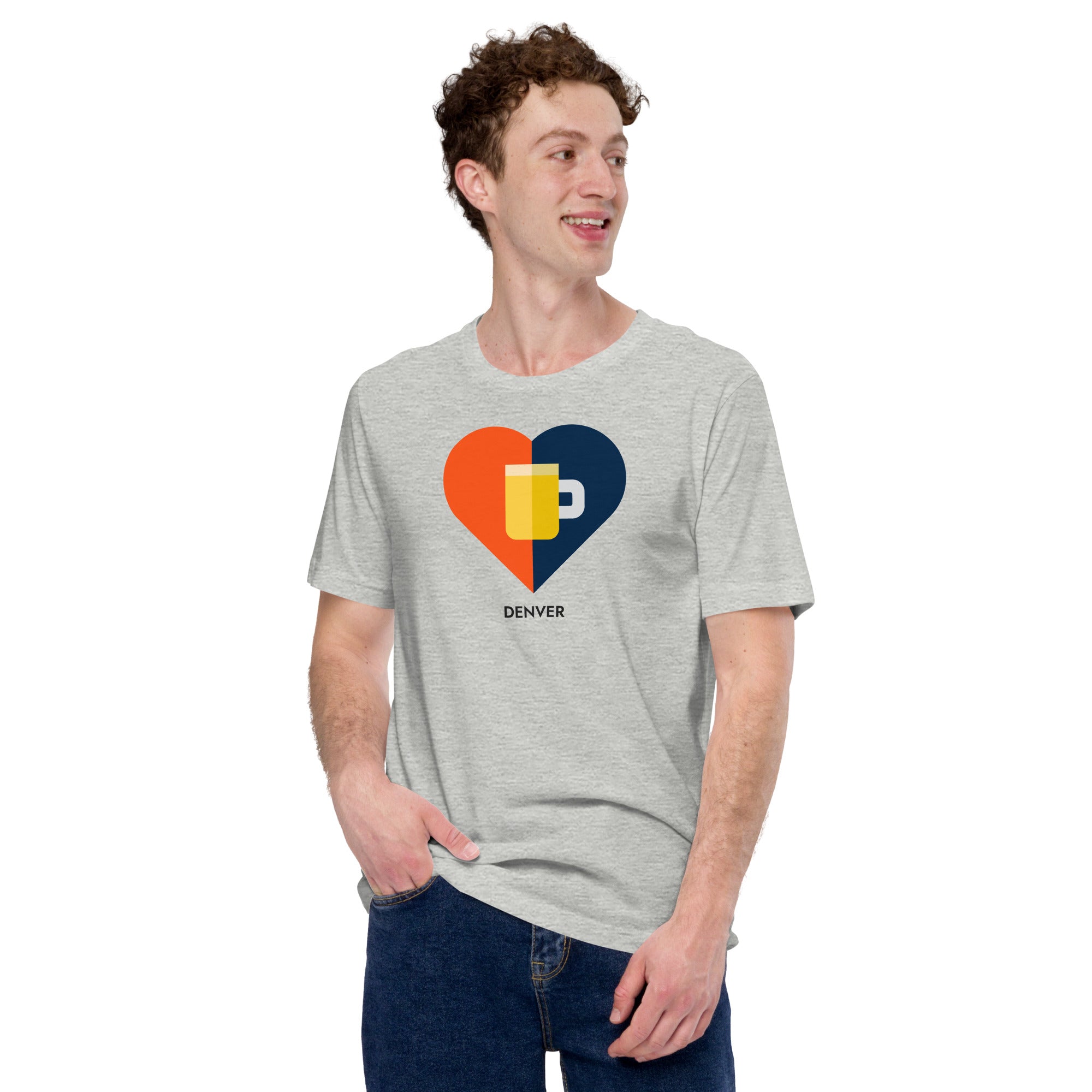 Thirsty, Indeed Denver Football: Game Day Love Men's T-Shirt