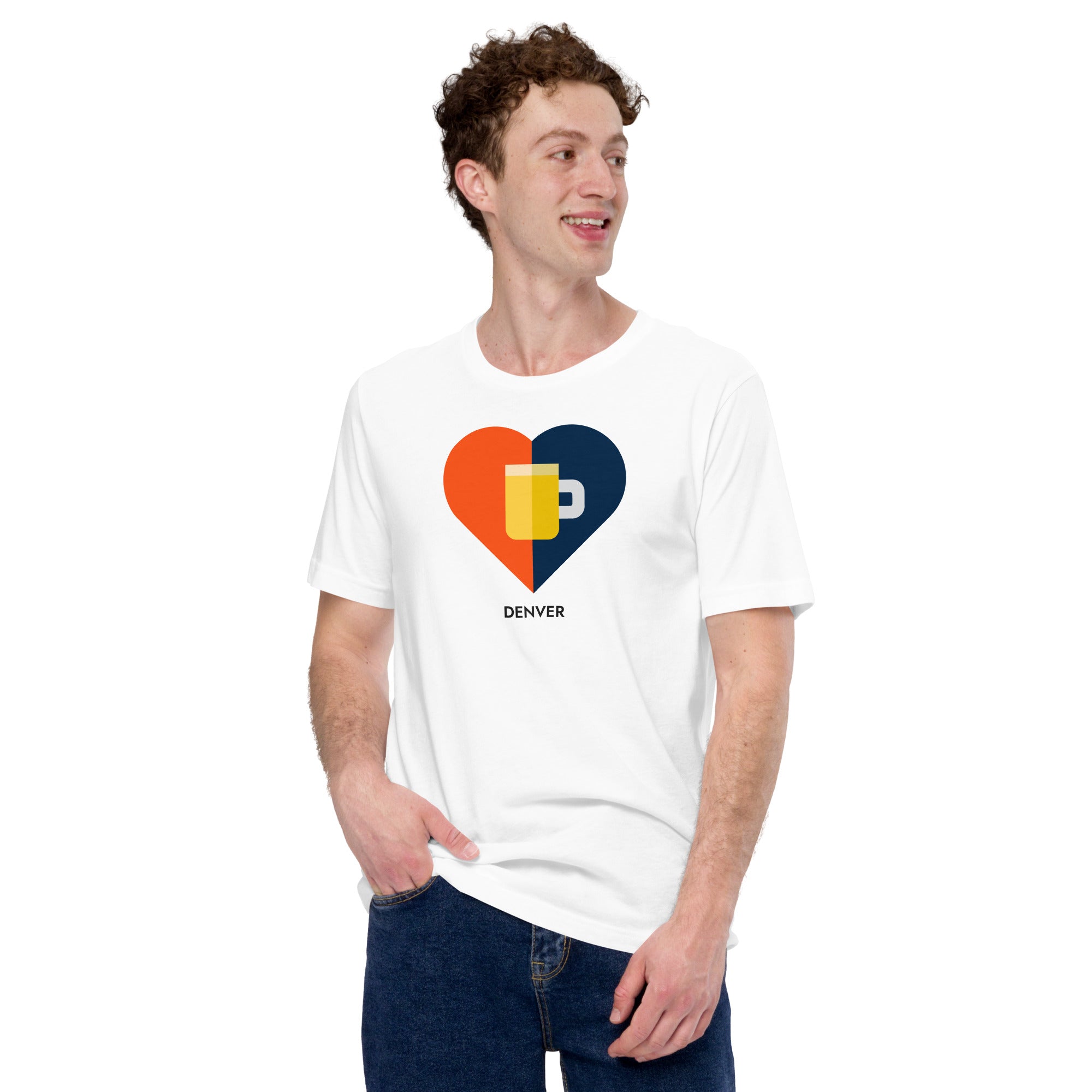 Thirsty, Indeed Denver Football: Game Day Love Men's T-Shirt