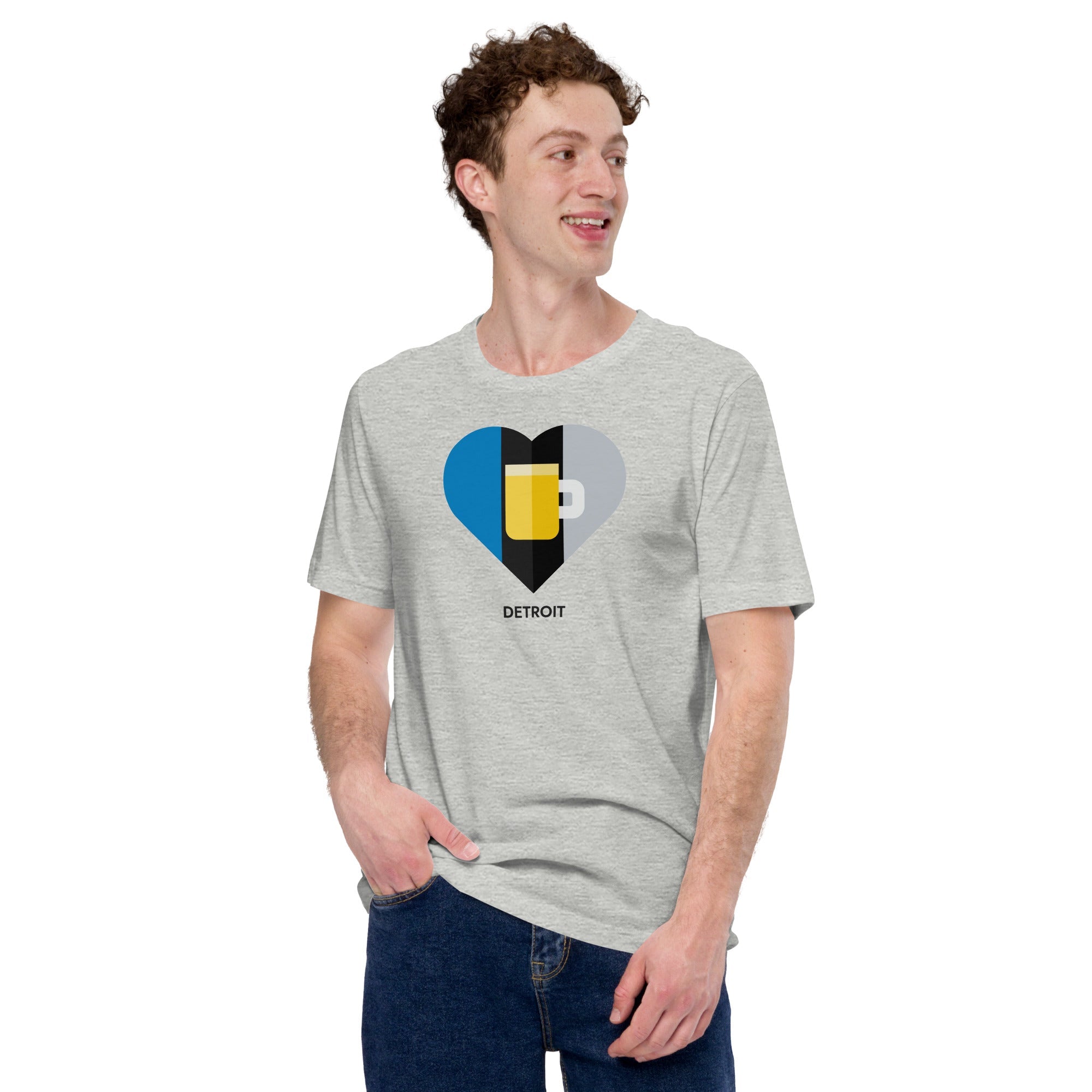 Thirsty, Indeed Detroit Football: Game Day Love Men's T-Shirt