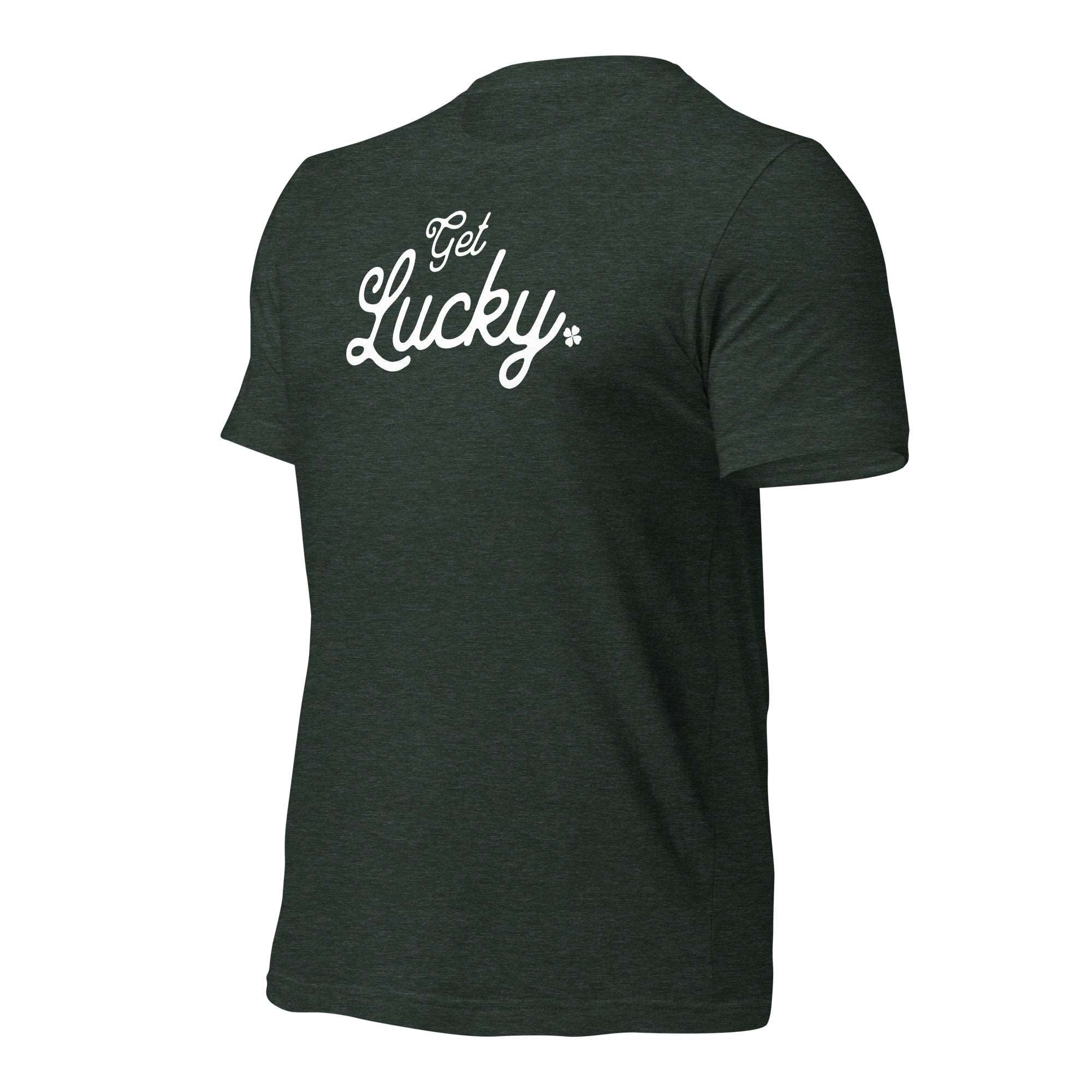 Thirsty, Indeed "Get Lucky" Women's Staple T-Shirt