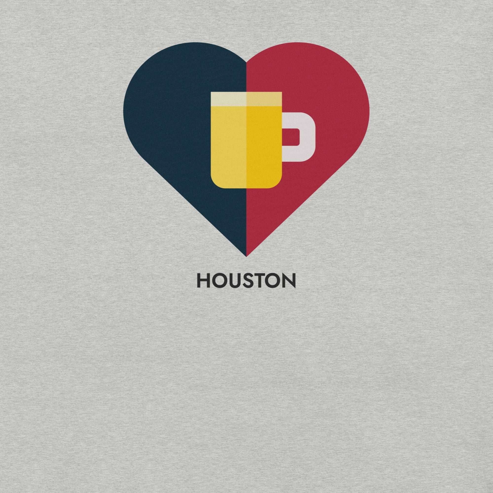 Thirsty, Indeed Houston Football: Game Day Love Men's T-Shirt