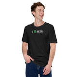 Thirsty, Indeed "I Shamrock Beer" Men's Staple T-Shirt