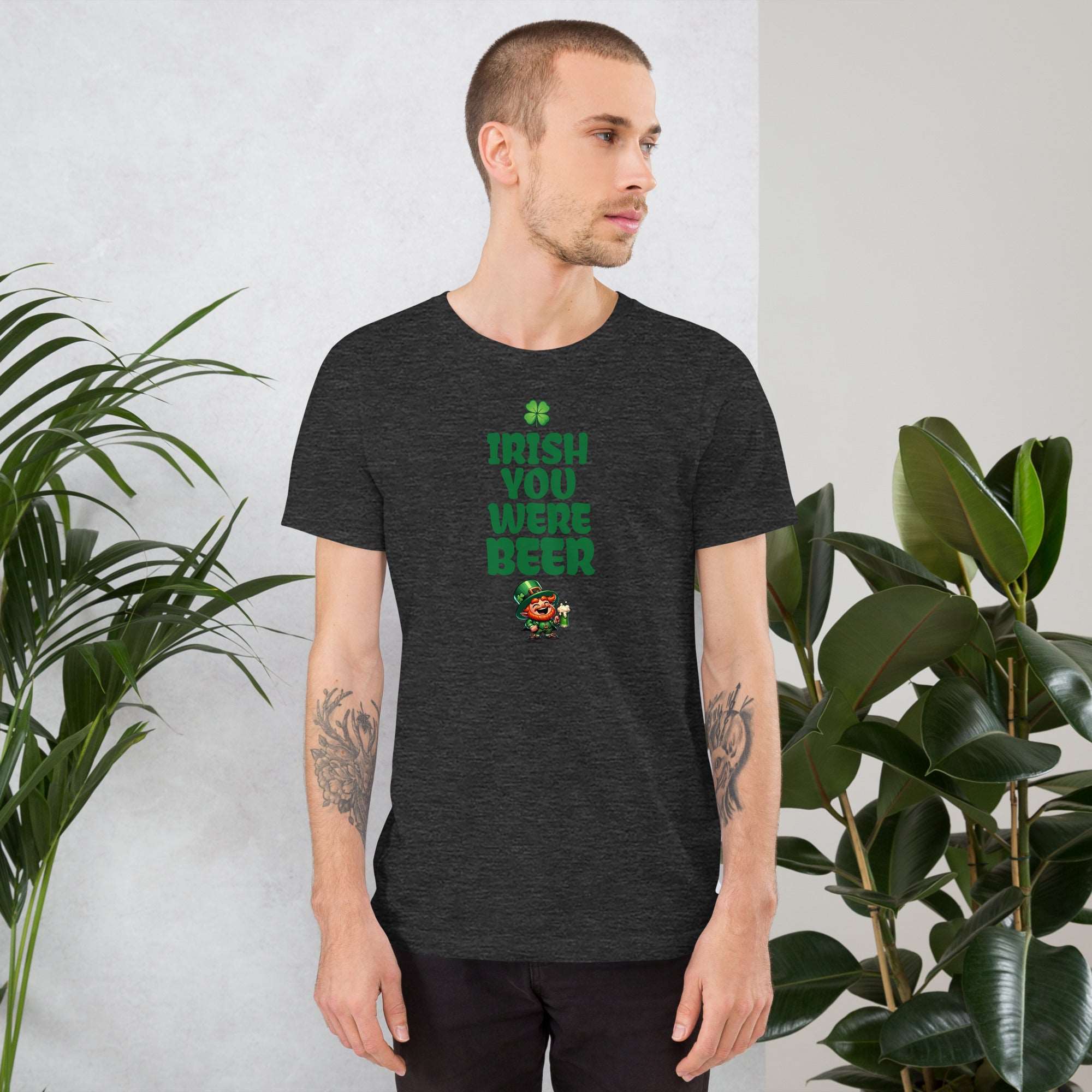 Thirsty, Indeed "Irish You Were Beer" Men's T-Shirt