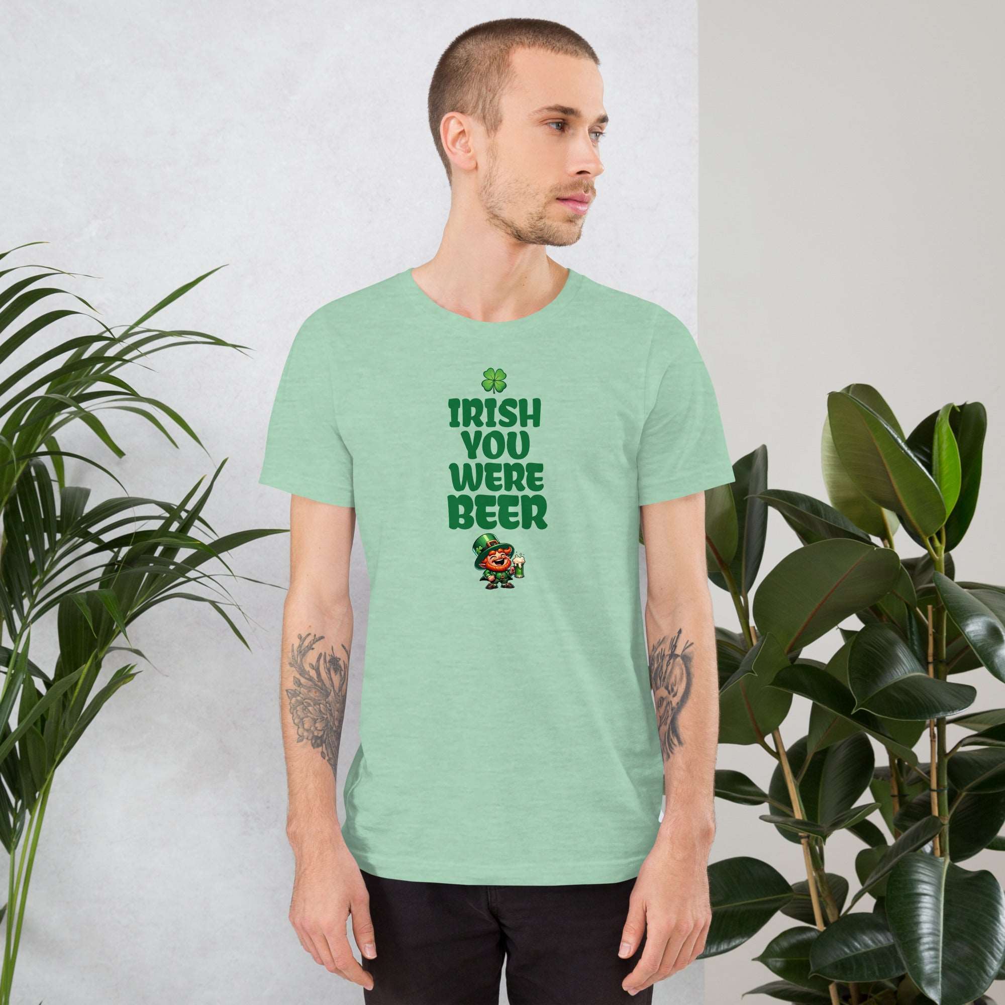 Thirsty, Indeed "Irish You Were Beer" Men's T-Shirt