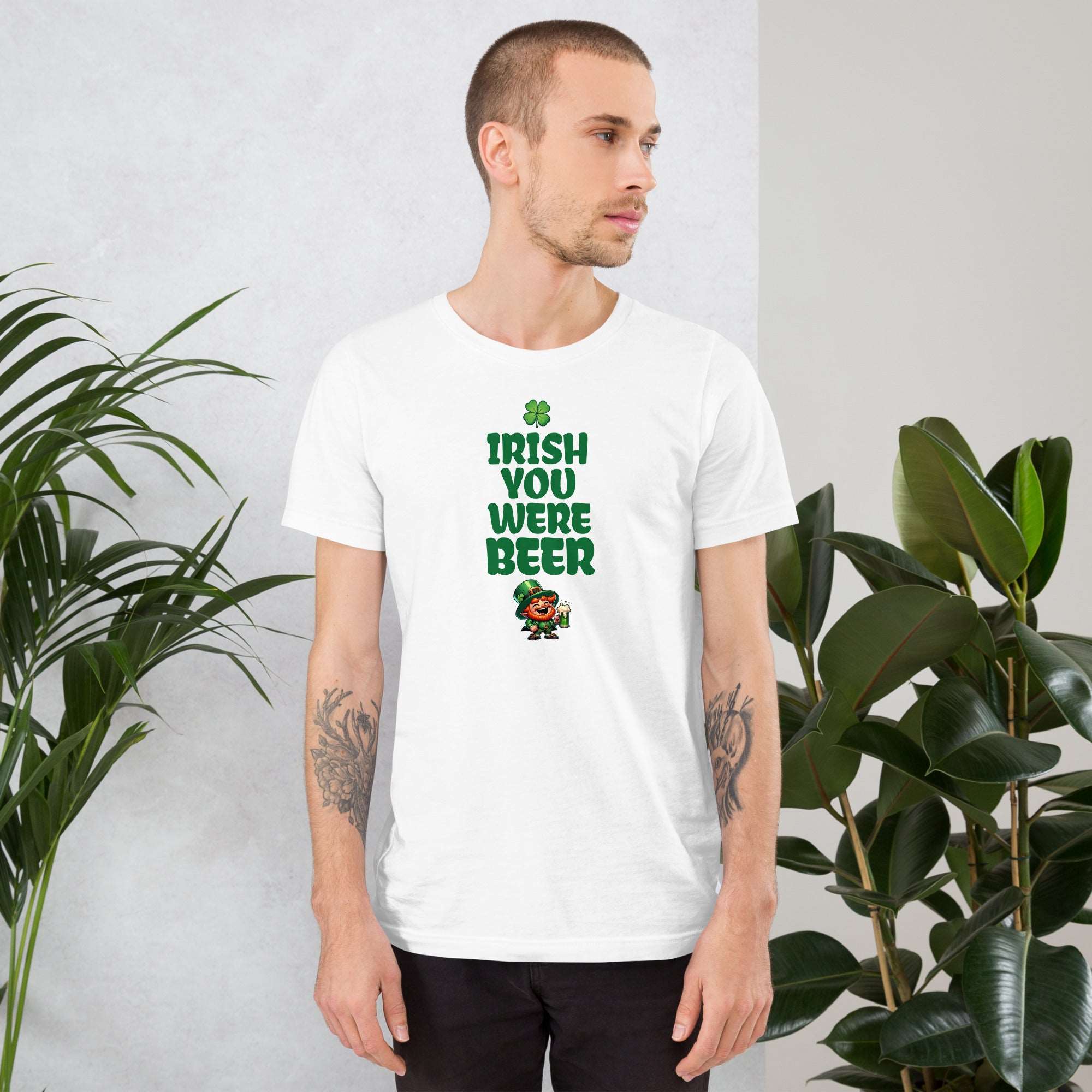 Thirsty, Indeed "Irish You Were Beer" Men's T-Shirt