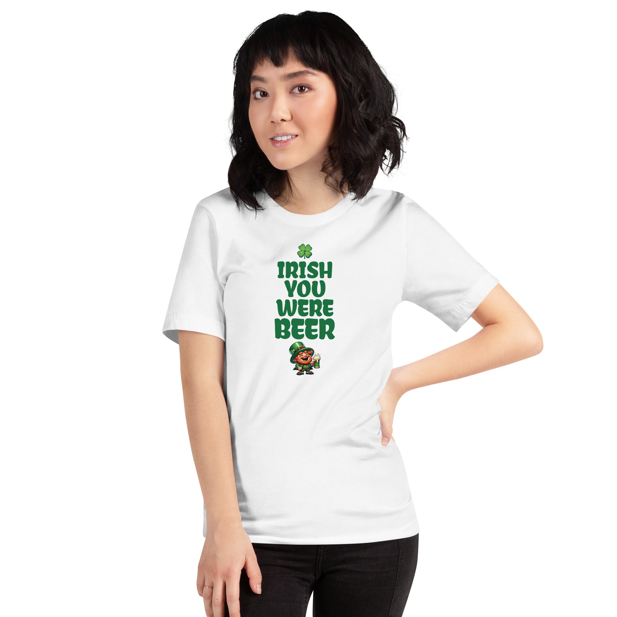 Thirsty, Indeed "Irish You Were Beer" Women's T-Shirt