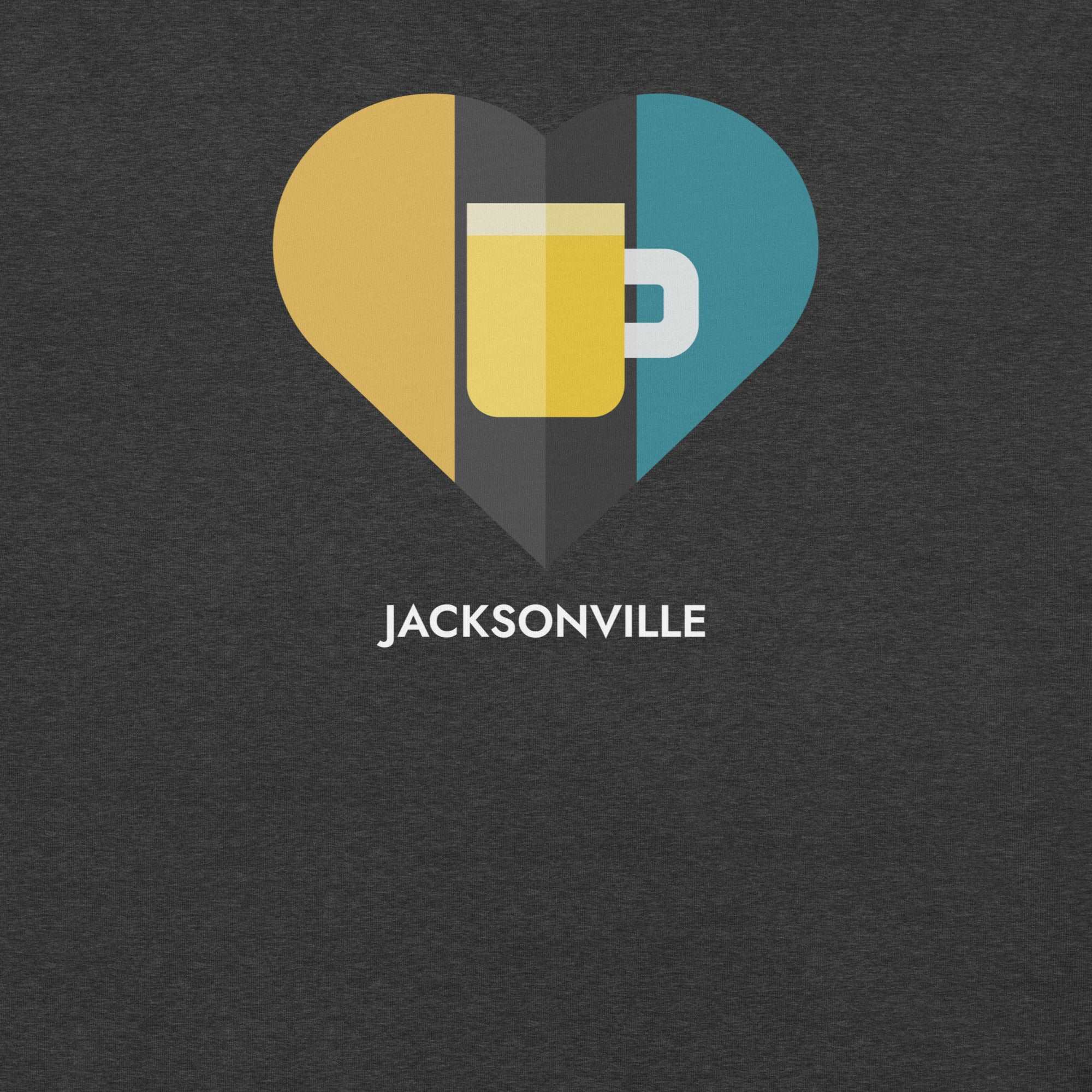 Thirsty, Indeed Jacksonville Football: Game Day Love Men's T-Shirt