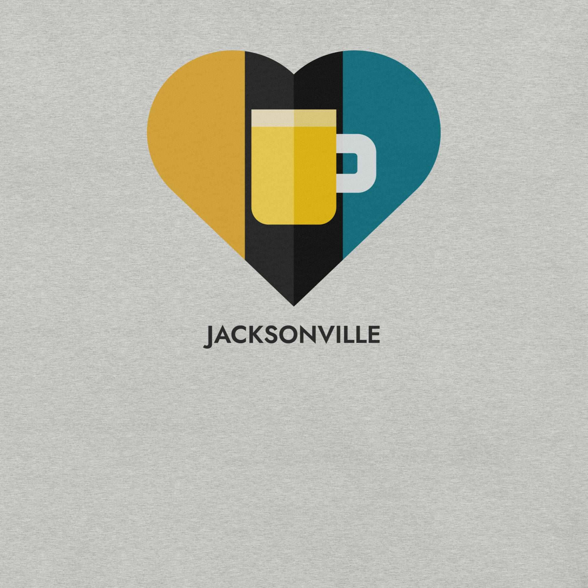 Thirsty, Indeed Jacksonville Football: Game Day Love Men's T-Shirt