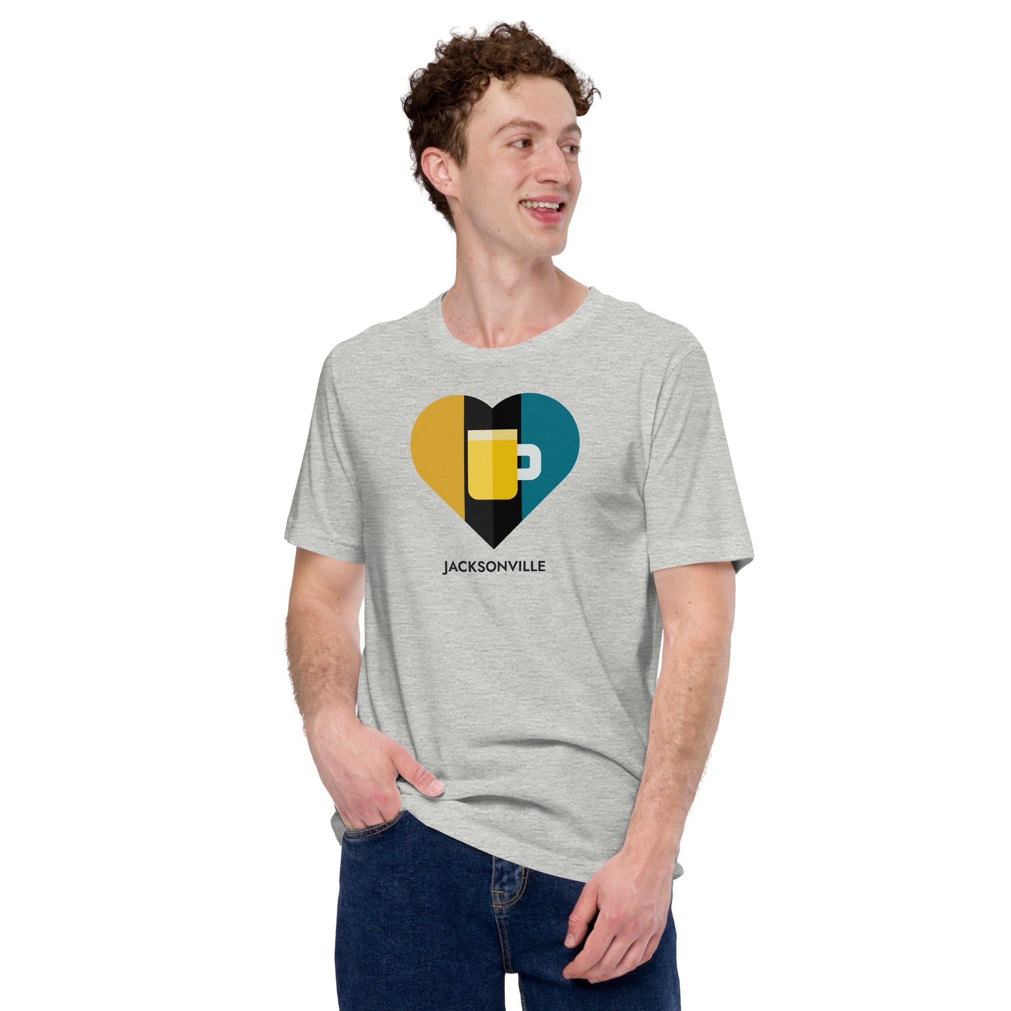 Thirsty, Indeed Jacksonville Football: Game Day Love Men's T-Shirt