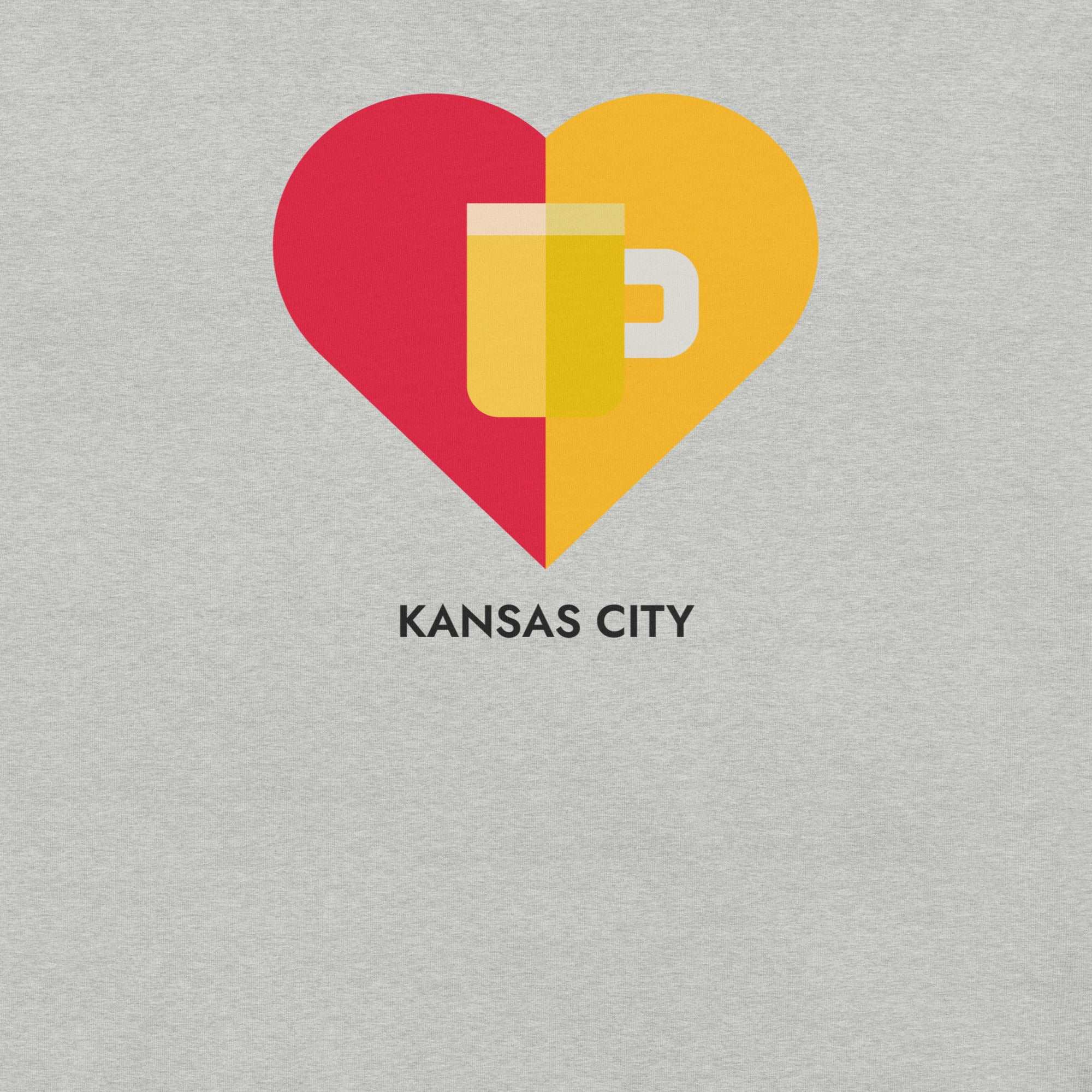 Thirsty, Indeed Kansas City Football: Game Day Love Men's T-Shirt