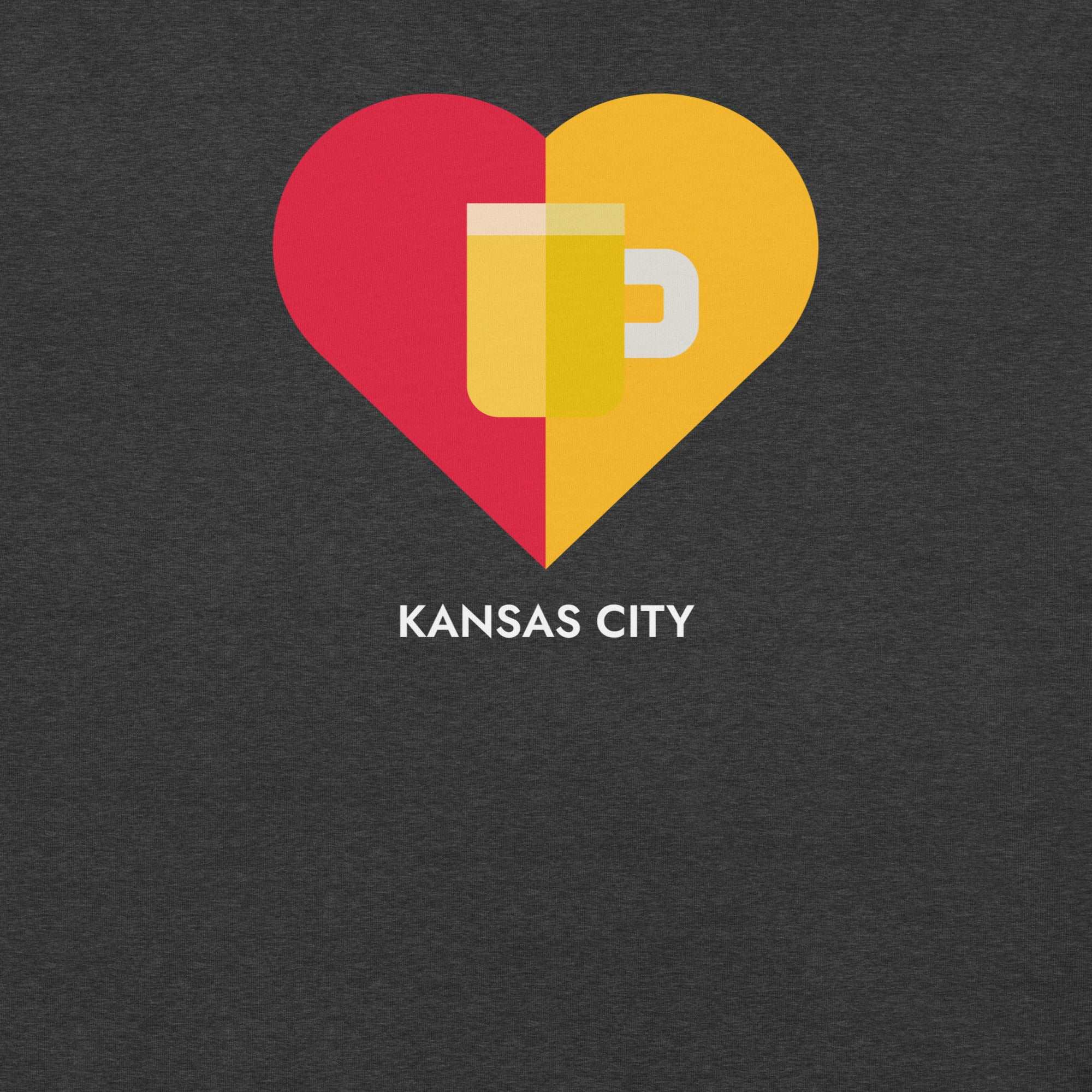 Thirsty, Indeed Kansas City Football: Game Day Love Men's T-Shirt