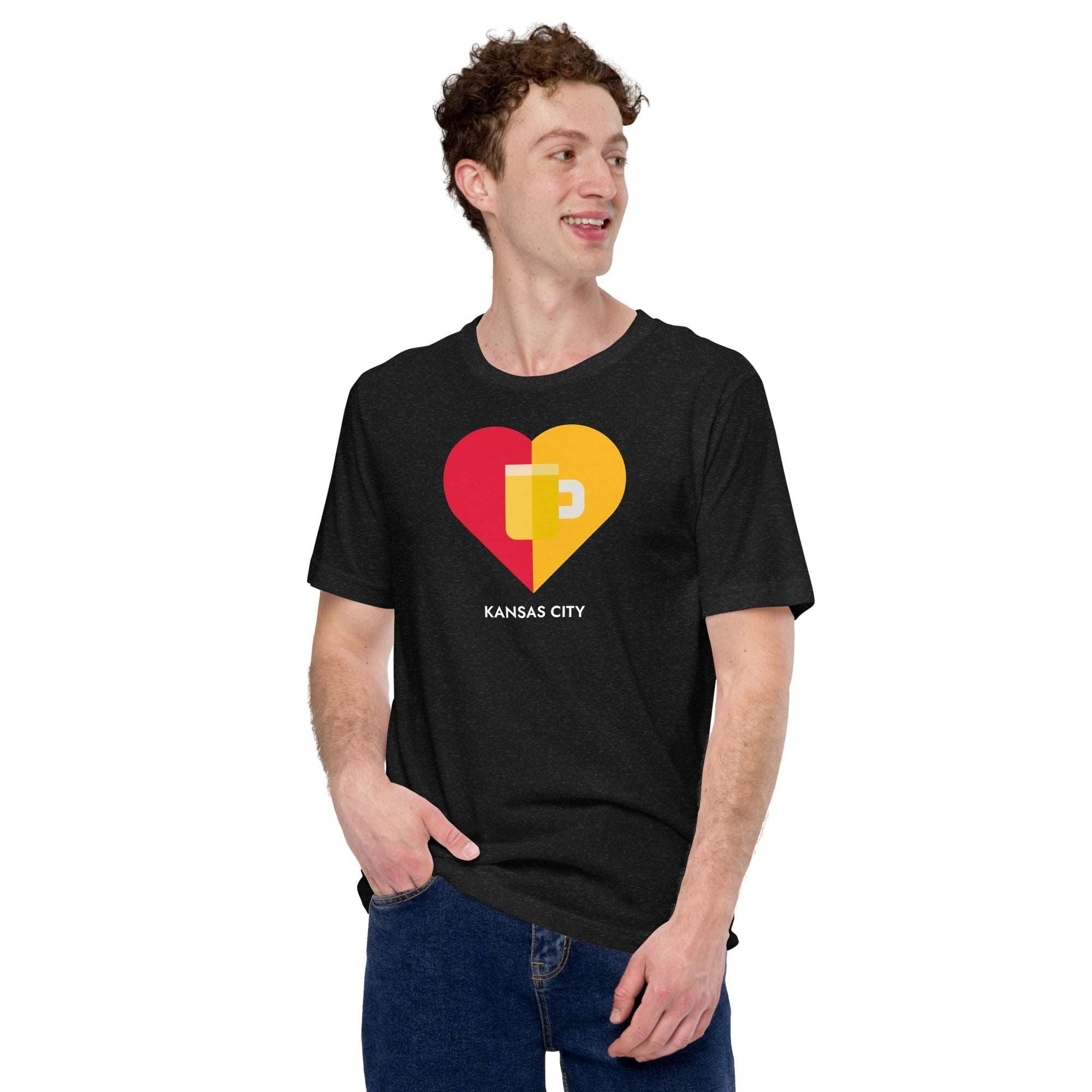 Thirsty, Indeed Kansas City Football: Game Day Love Men's T-Shirt