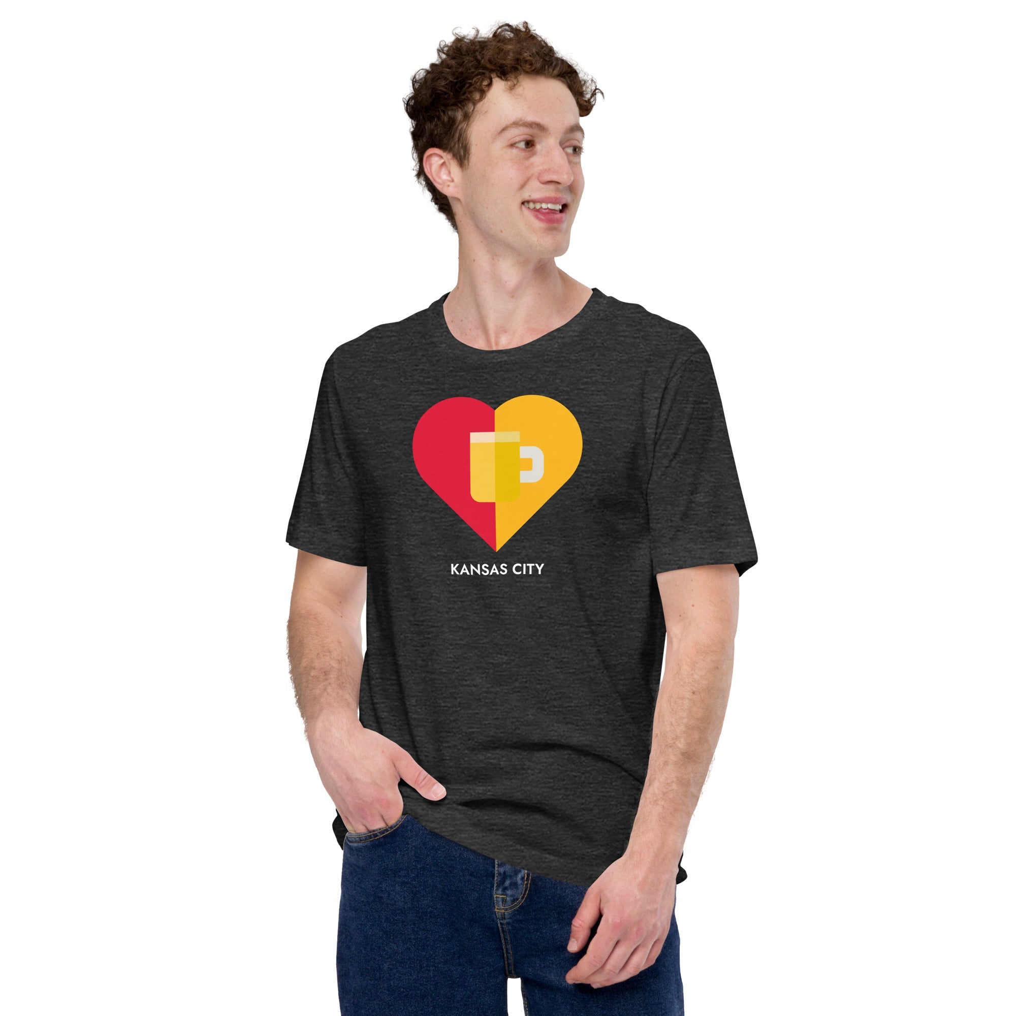 Thirsty, Indeed Kansas City Football: Game Day Love Men's T-Shirt