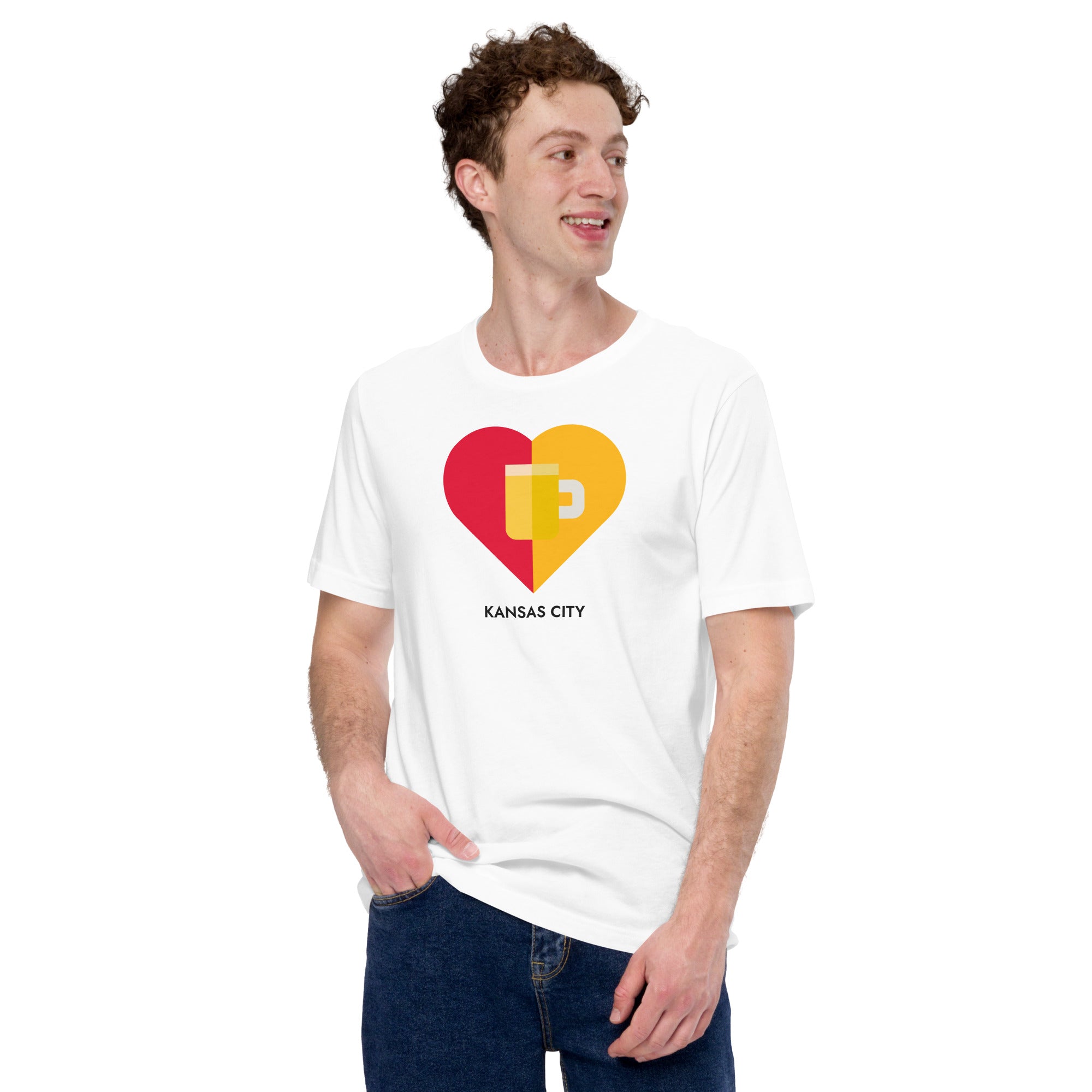 Thirsty, Indeed Kansas City Football: Game Day Love Men's T-Shirt