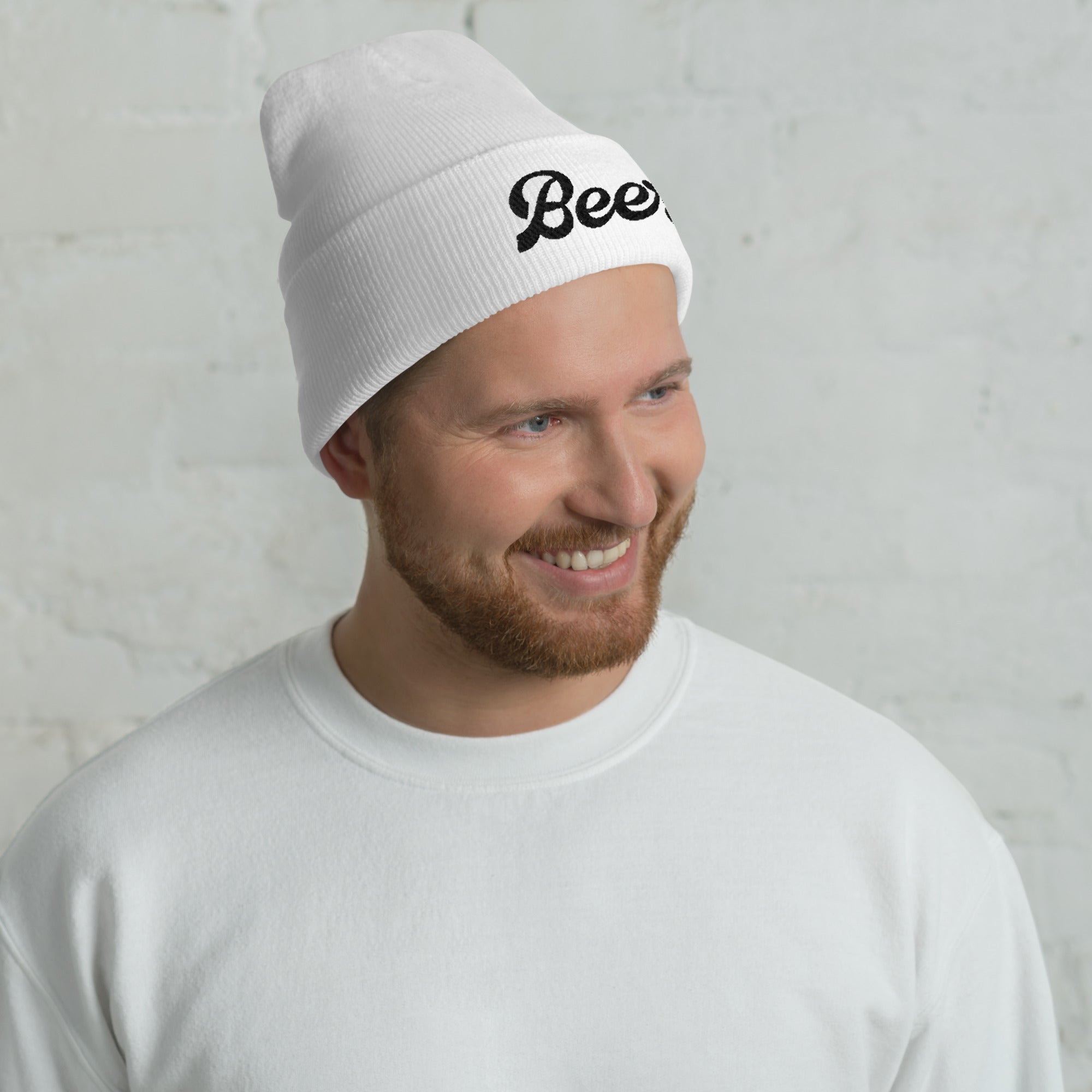 Thirsty, Indeed Men's "Beer" Cuffed Beanie