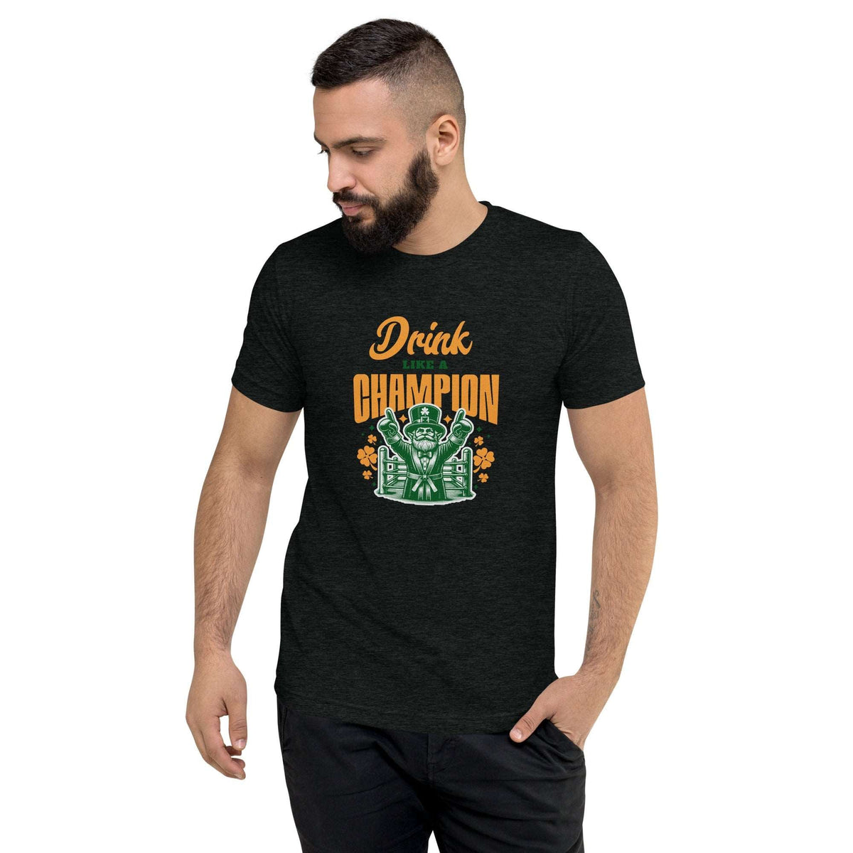 Thirsty, Indeed Men's "Drink Like A Champion" T-Shirt