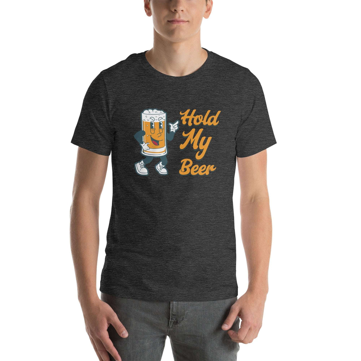 Thirsty, Indeed Men's "Hold My Beer" T-Shirt