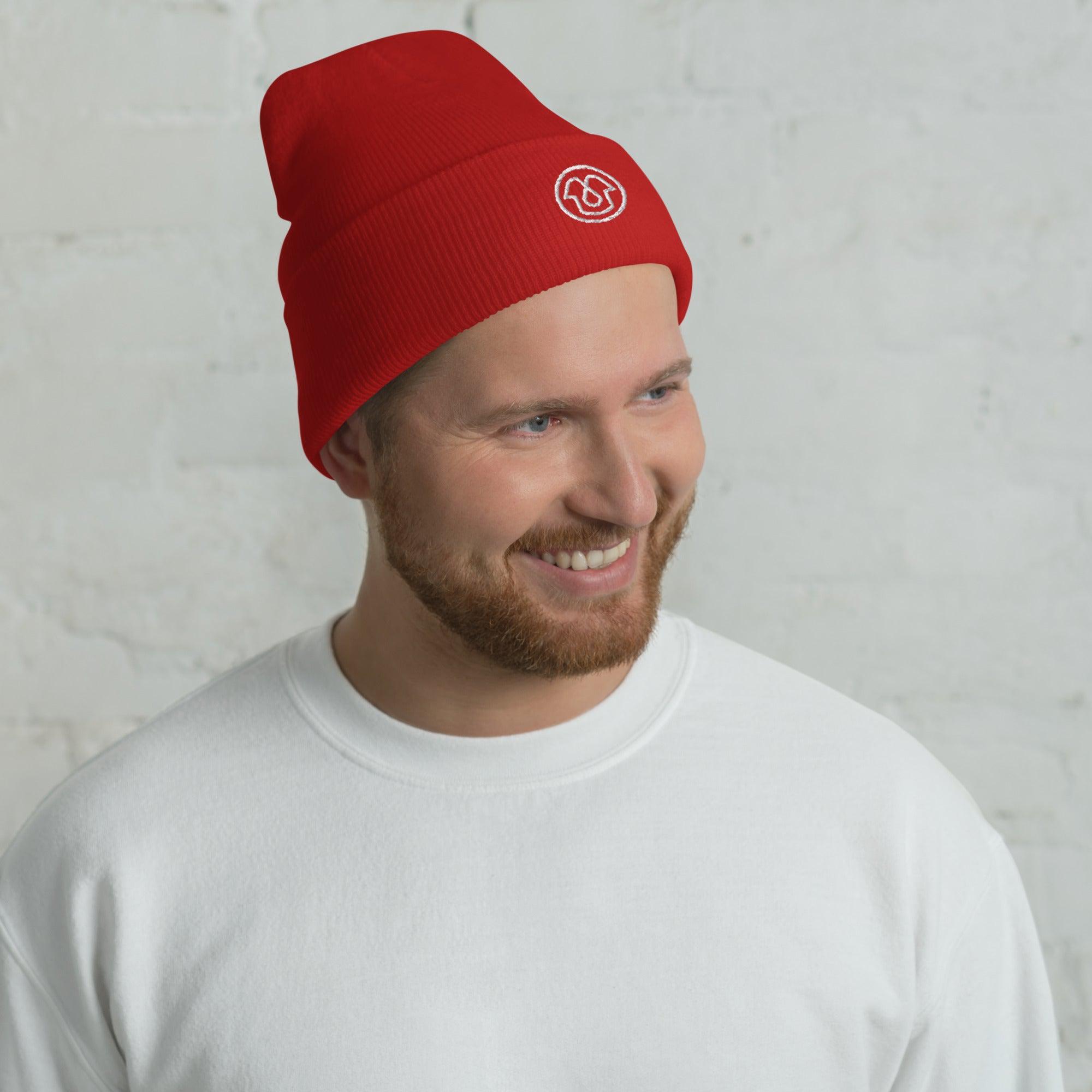 Thirsty, Indeed Men's Logo Cuffed Beanie