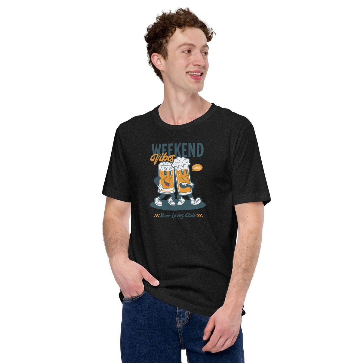 Thirsty, Indeed Men's "Weekend Vibes" T-Shirt