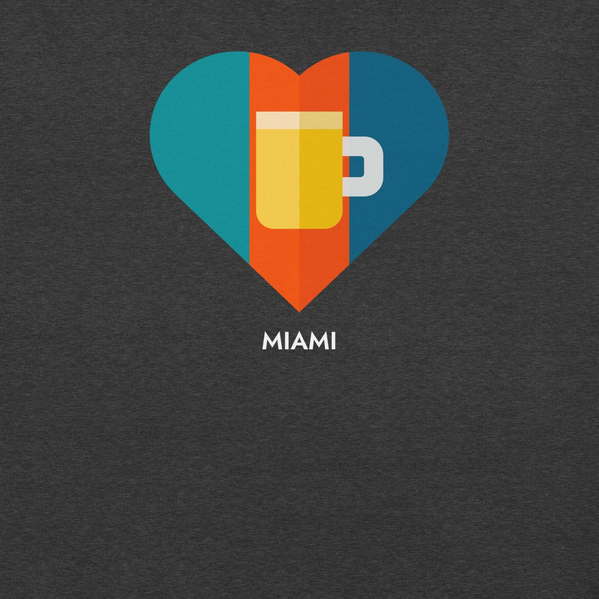 Thirsty, Indeed Miami Football: Game Day Love Men's T-Shirt