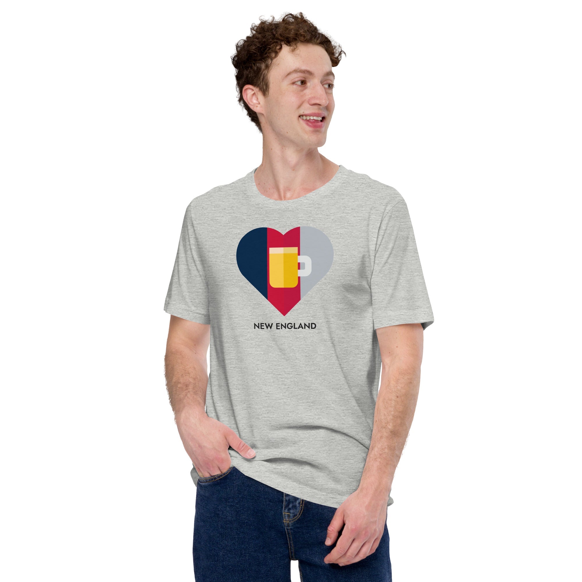 Thirsty, Indeed New England Football: Game Day Love Men's T-Shirt