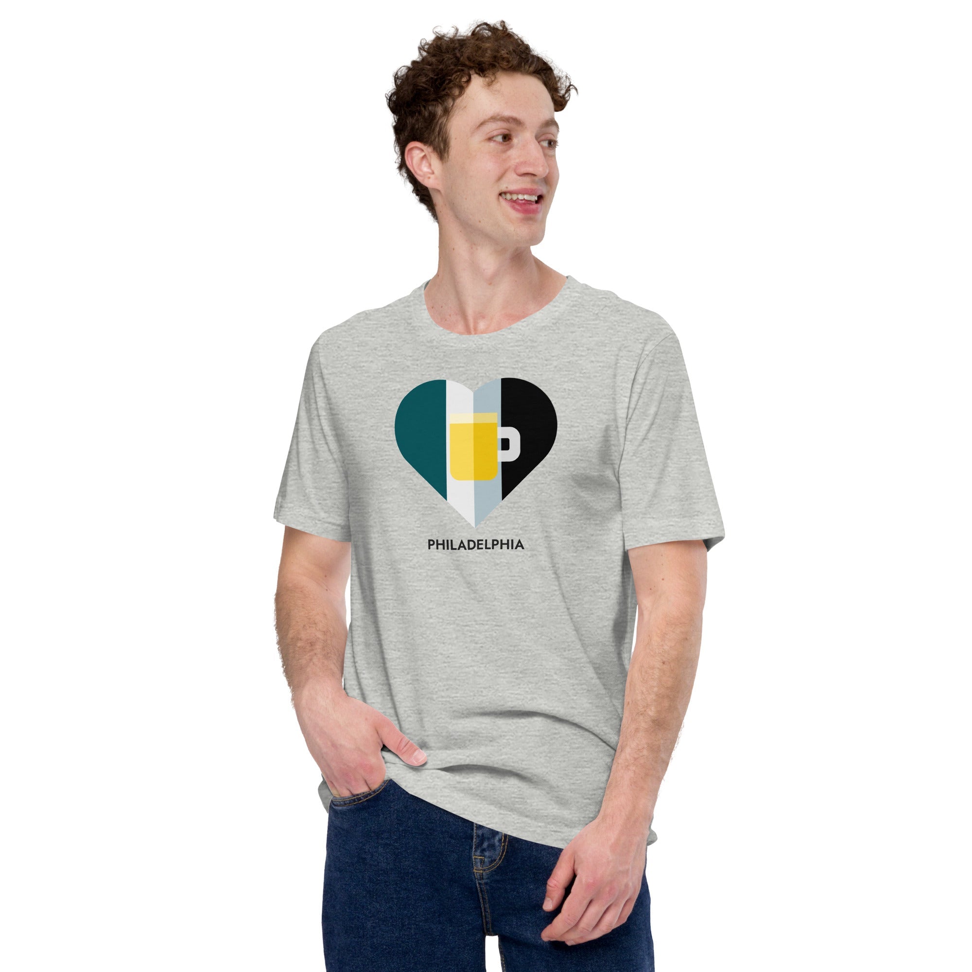 Thirsty, Indeed Philadelphia Football: Game Day Love Men's T-Shirt