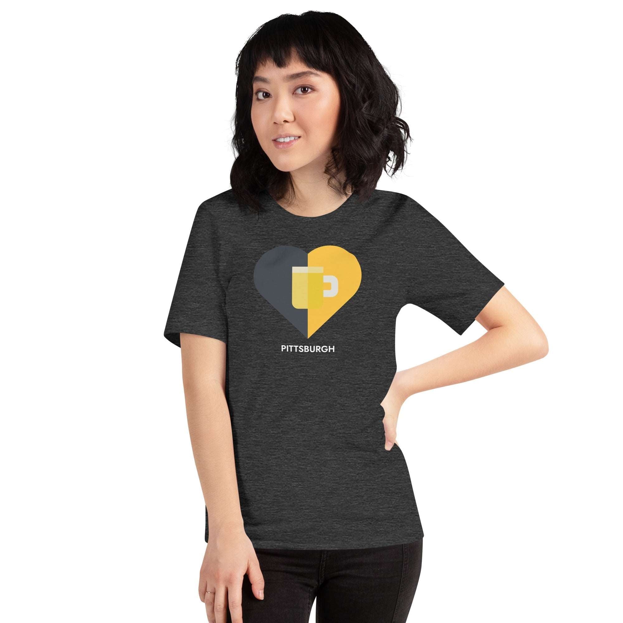 Thirsty, Indeed Pittsburgh Football: Game Day Love Women's T-Shirt