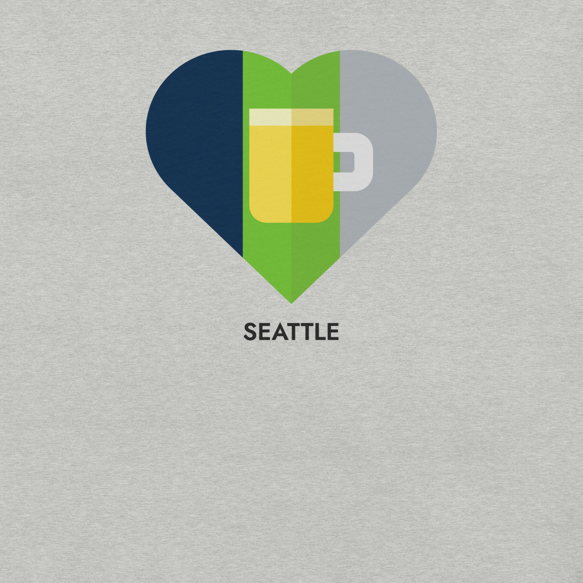 Thirsty, Indeed Seattle Football: Game Day Love Men's T-Shirt